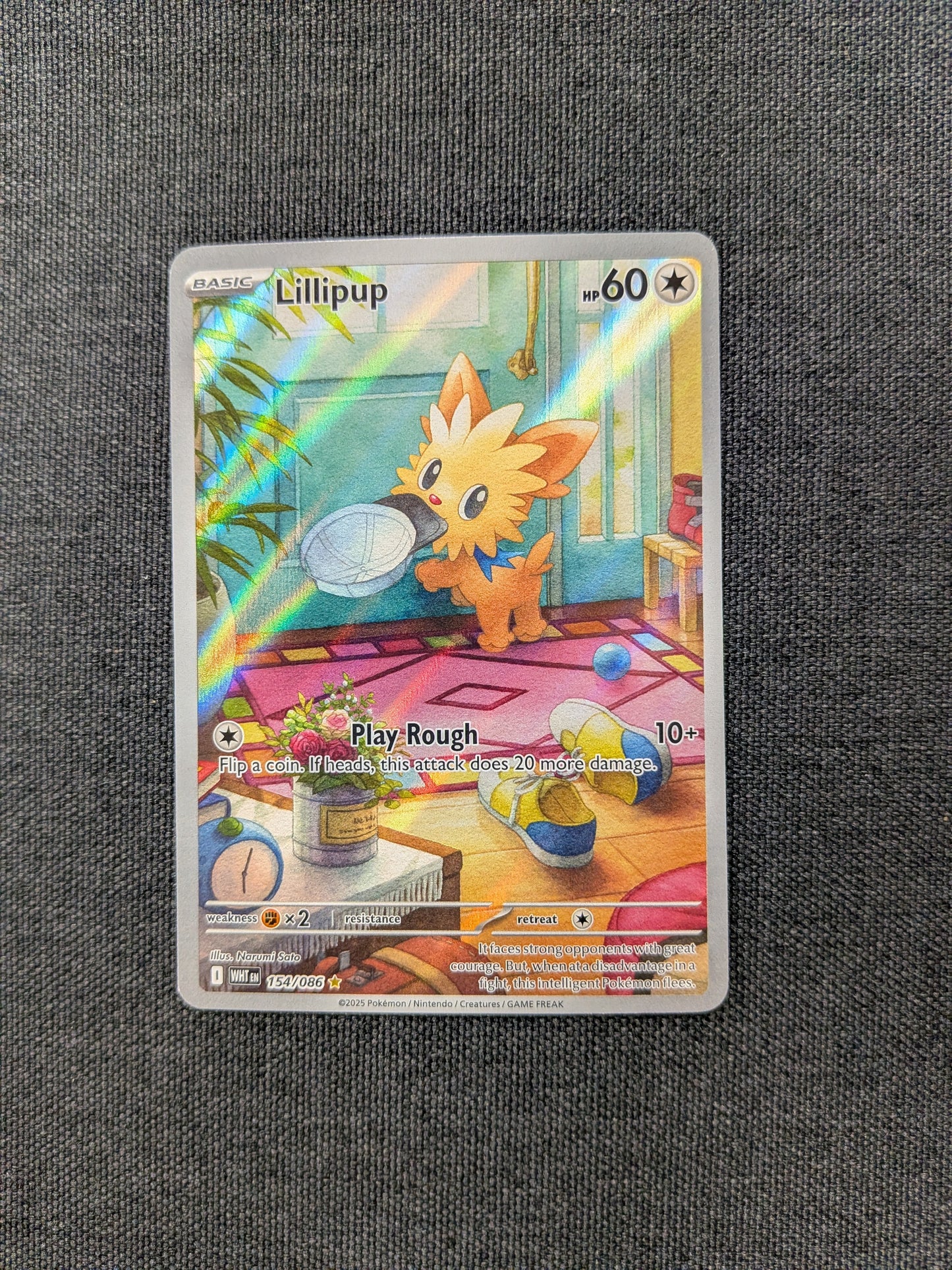 (WHT) Lillipup IR #154 NM