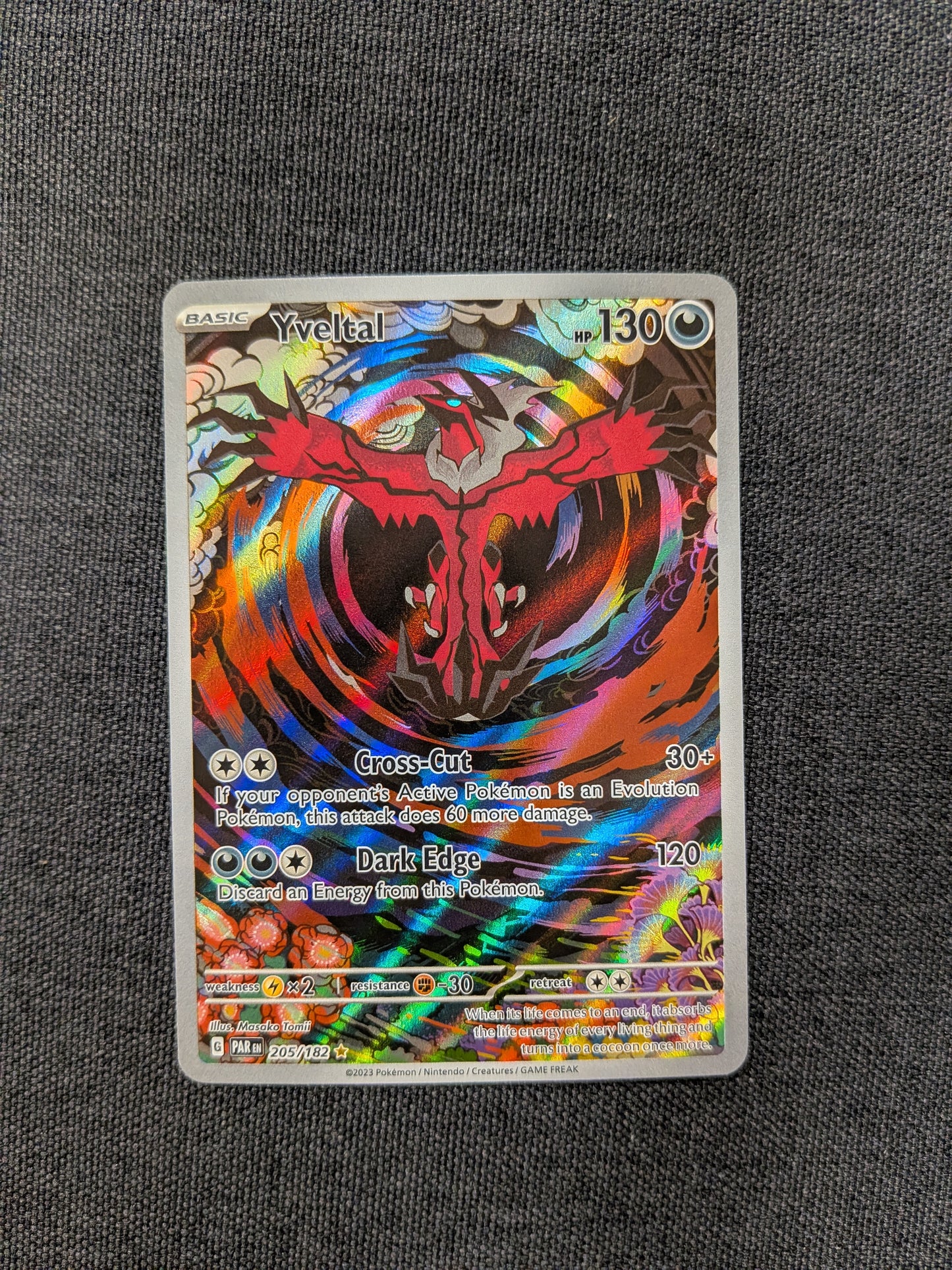 (PAR) Yveltal #205 NM