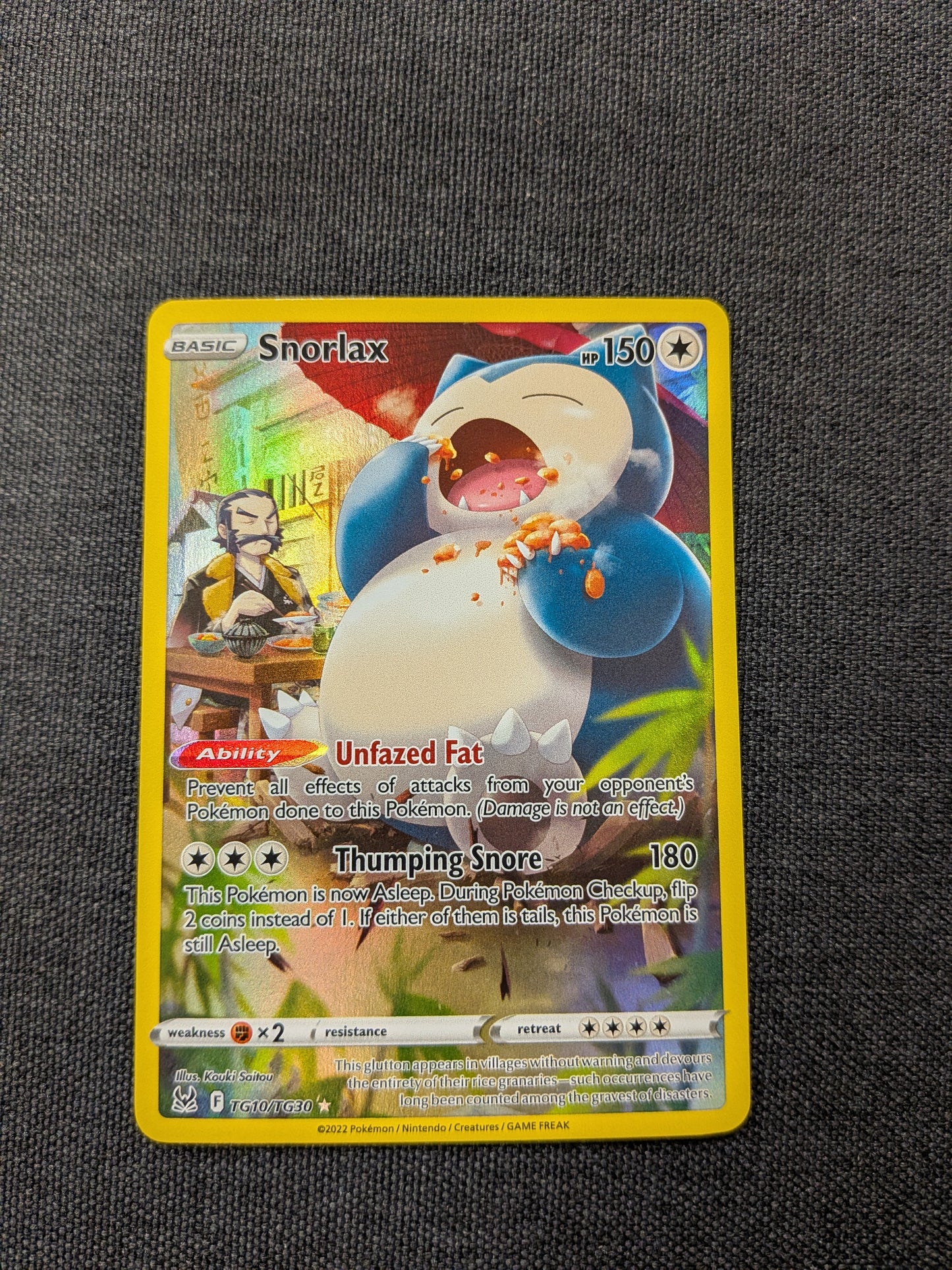 (LOR) Snorlax #TG10 NM