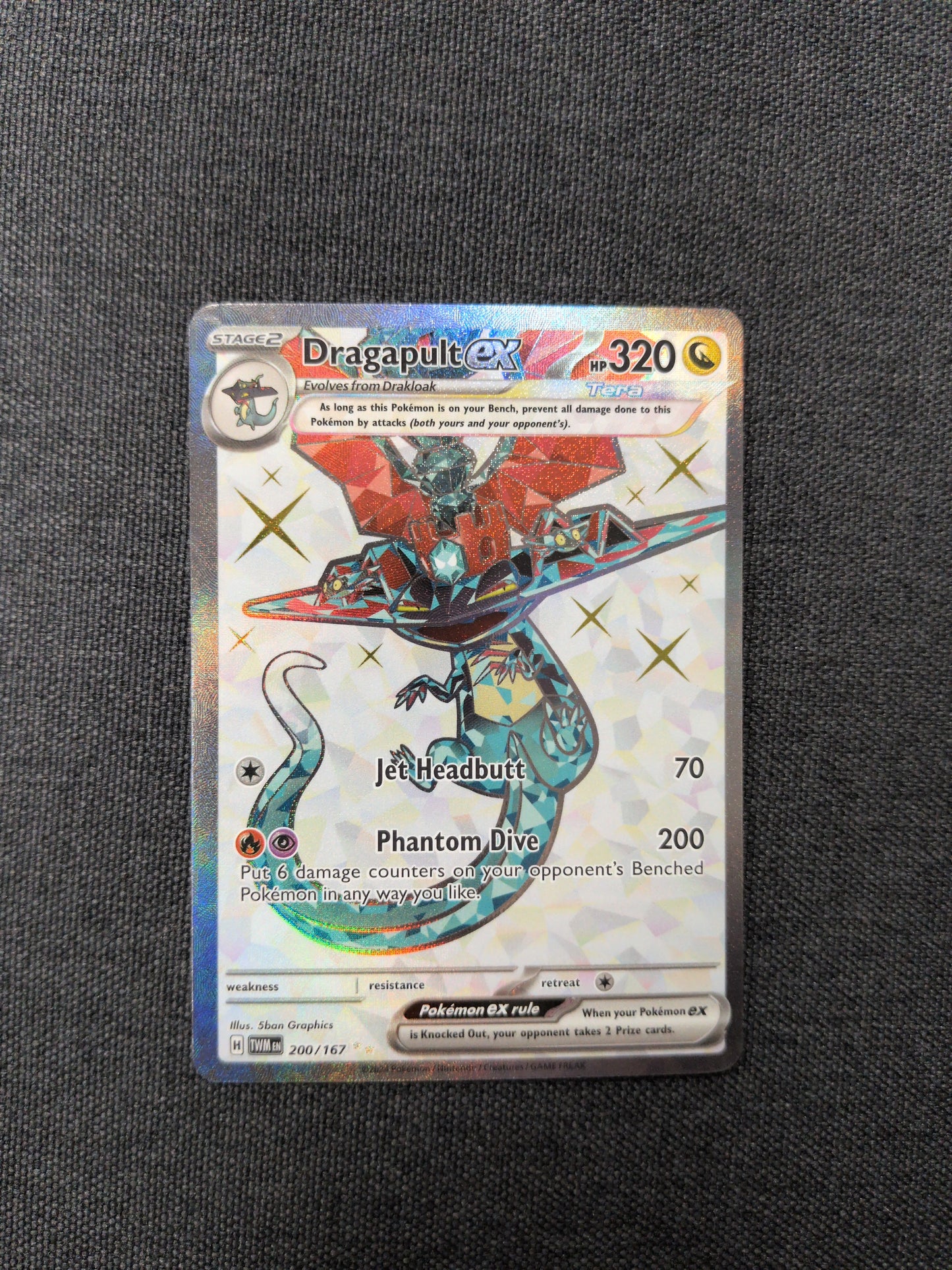 (TWM) Dragapult EX #200 NM