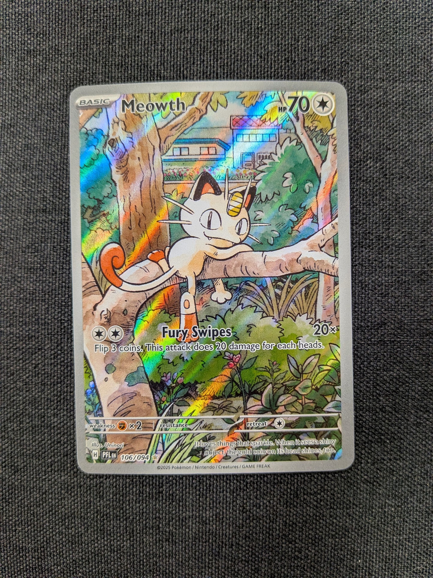 (PFL) Meowth #106 NM