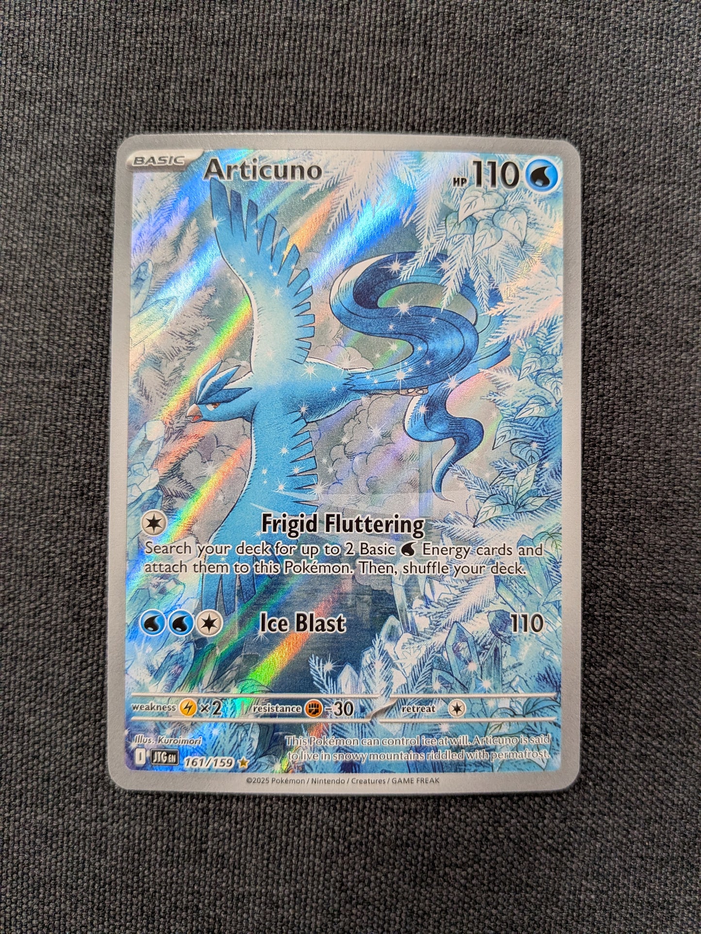 (JTG) Articuno #161 NM