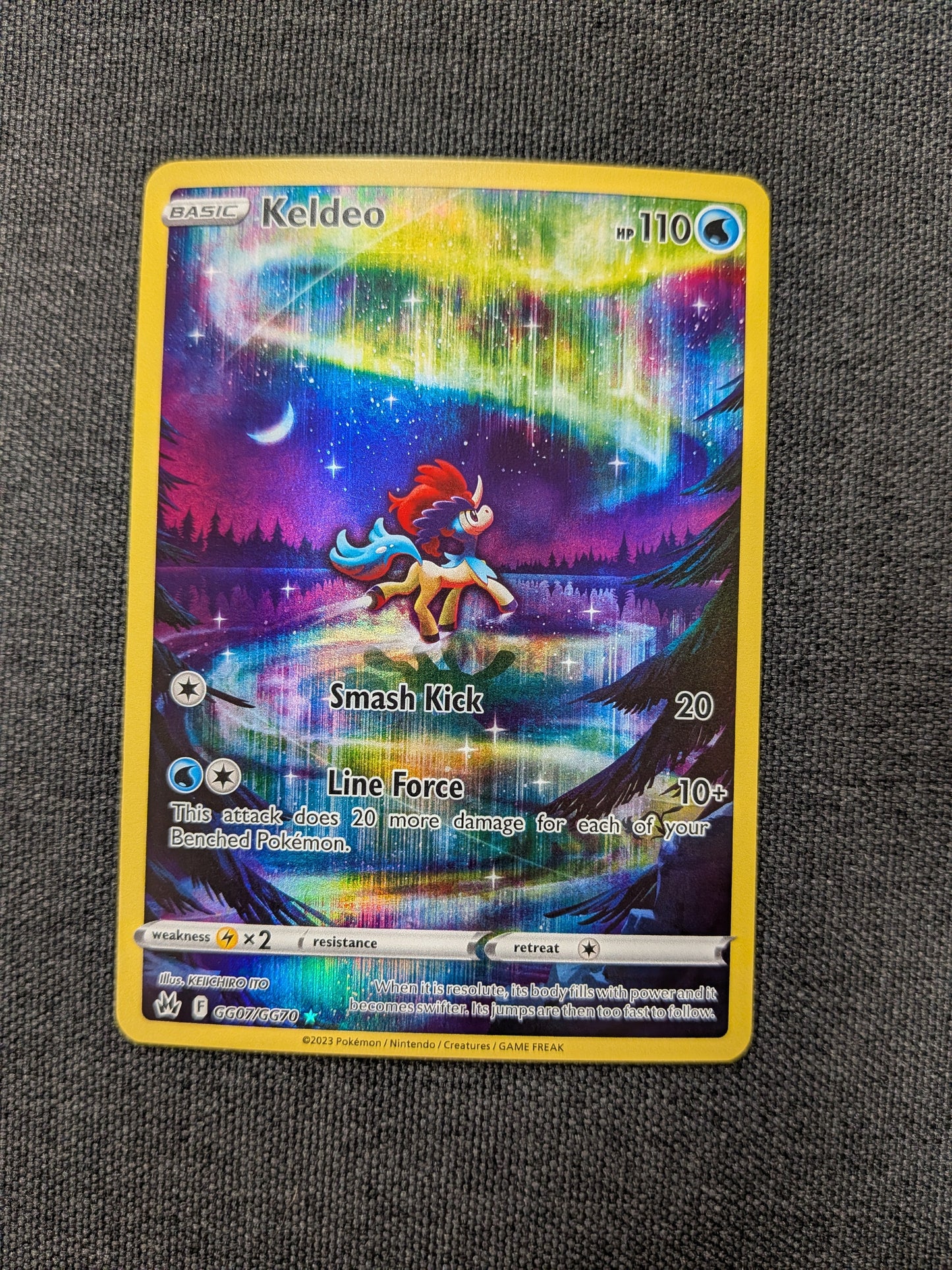(CRZ) Keldeo #GG07 NM