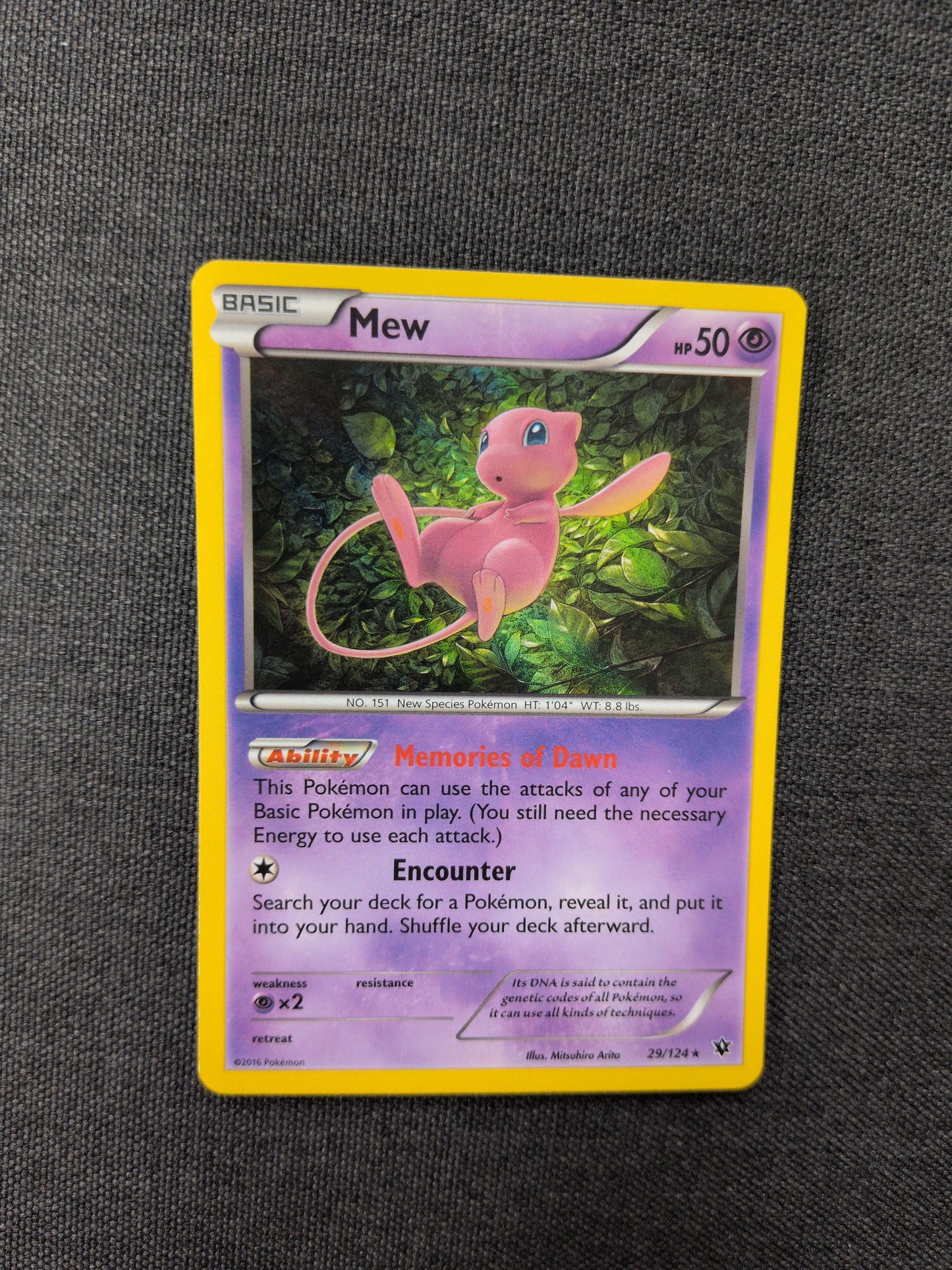 (FCO) Mew Holofoil #29 NM