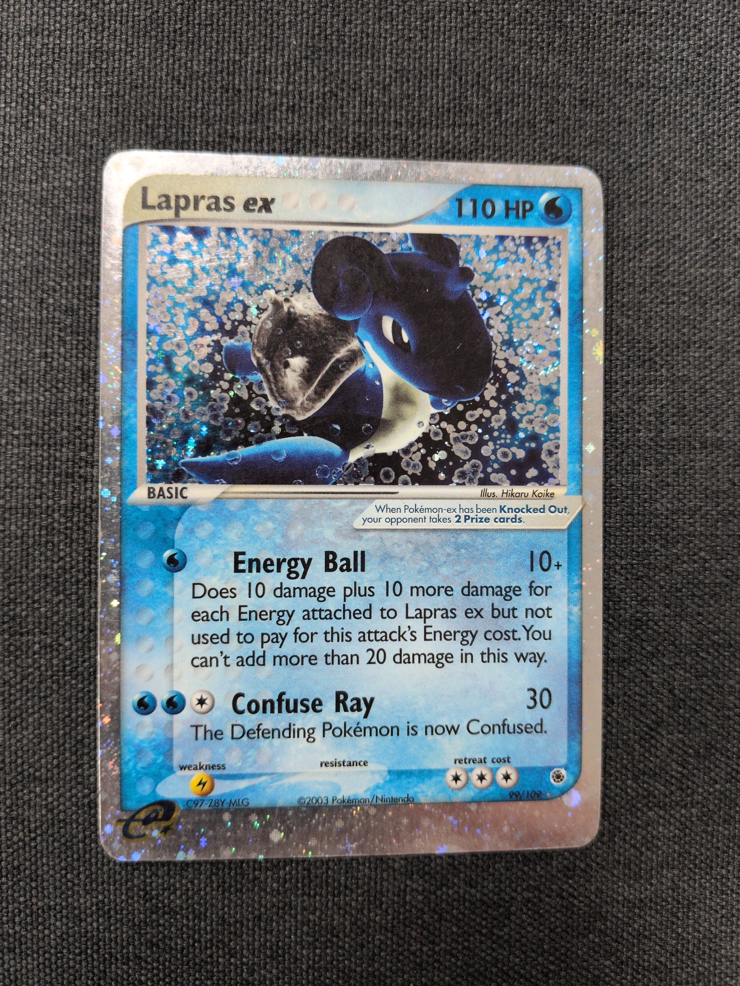 (RS) Lapras EX #99 MP