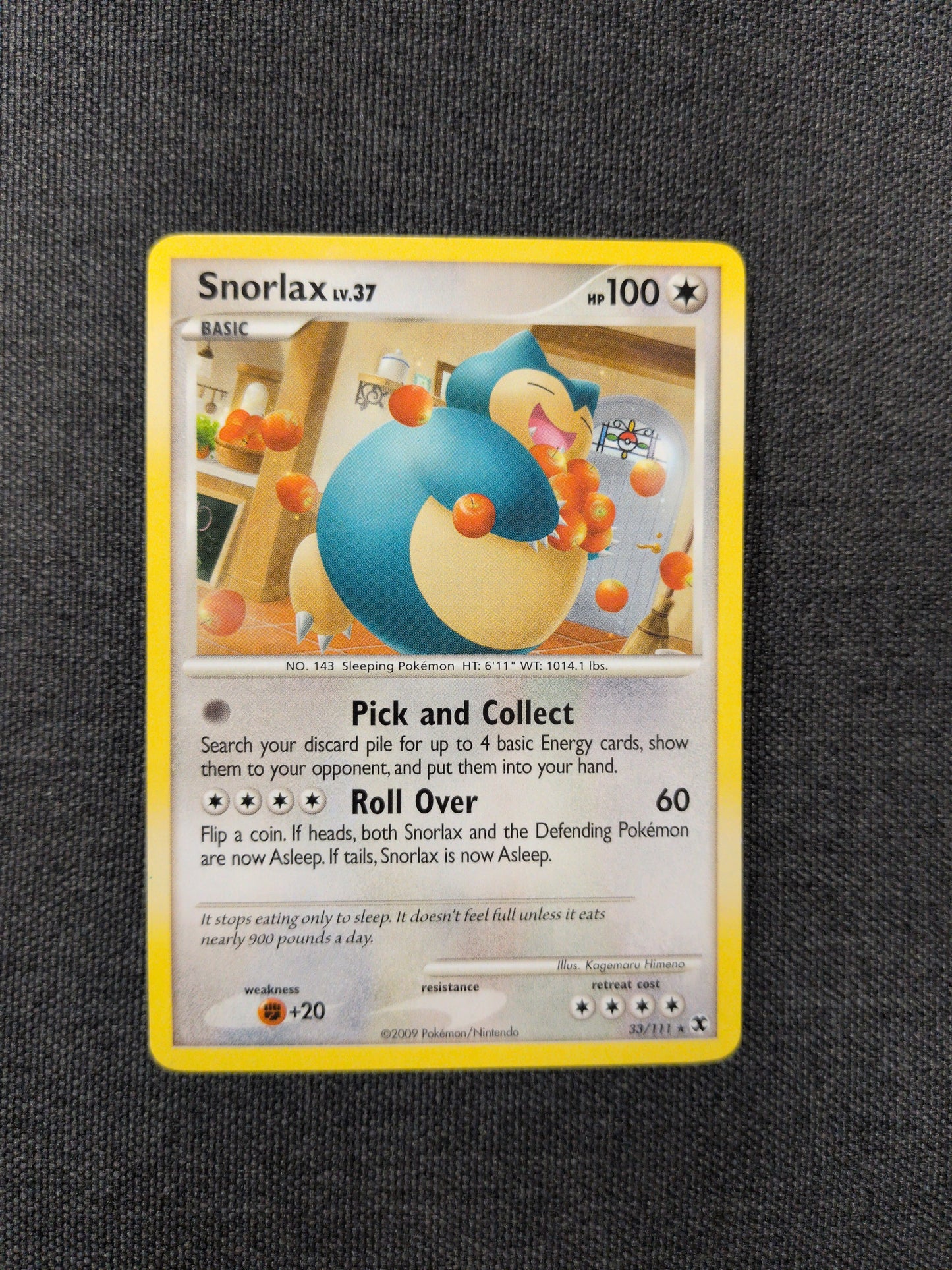 (RR) Snorlax #33 LP
