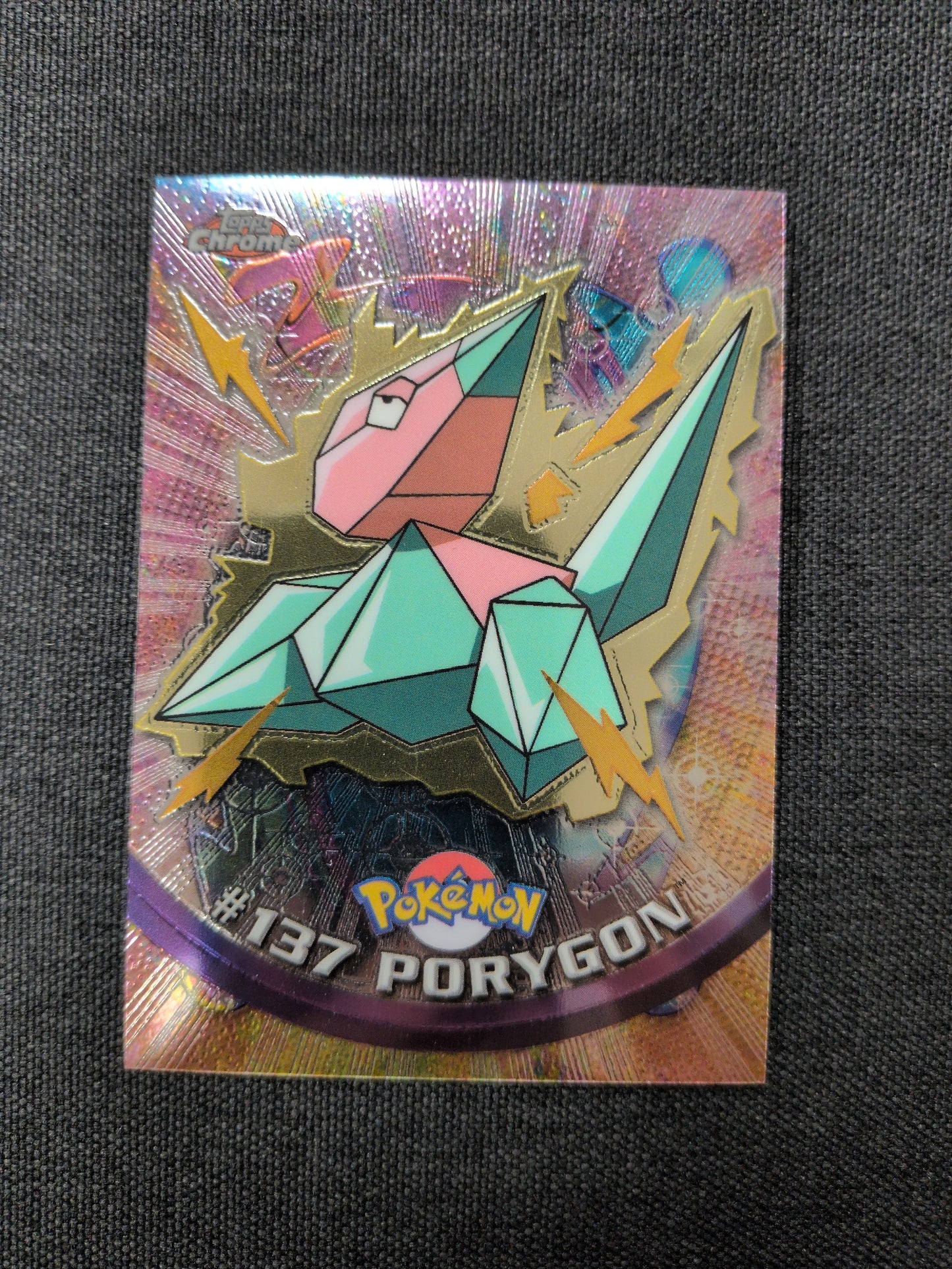 Topps Chrome Porygon Holo #137 MP