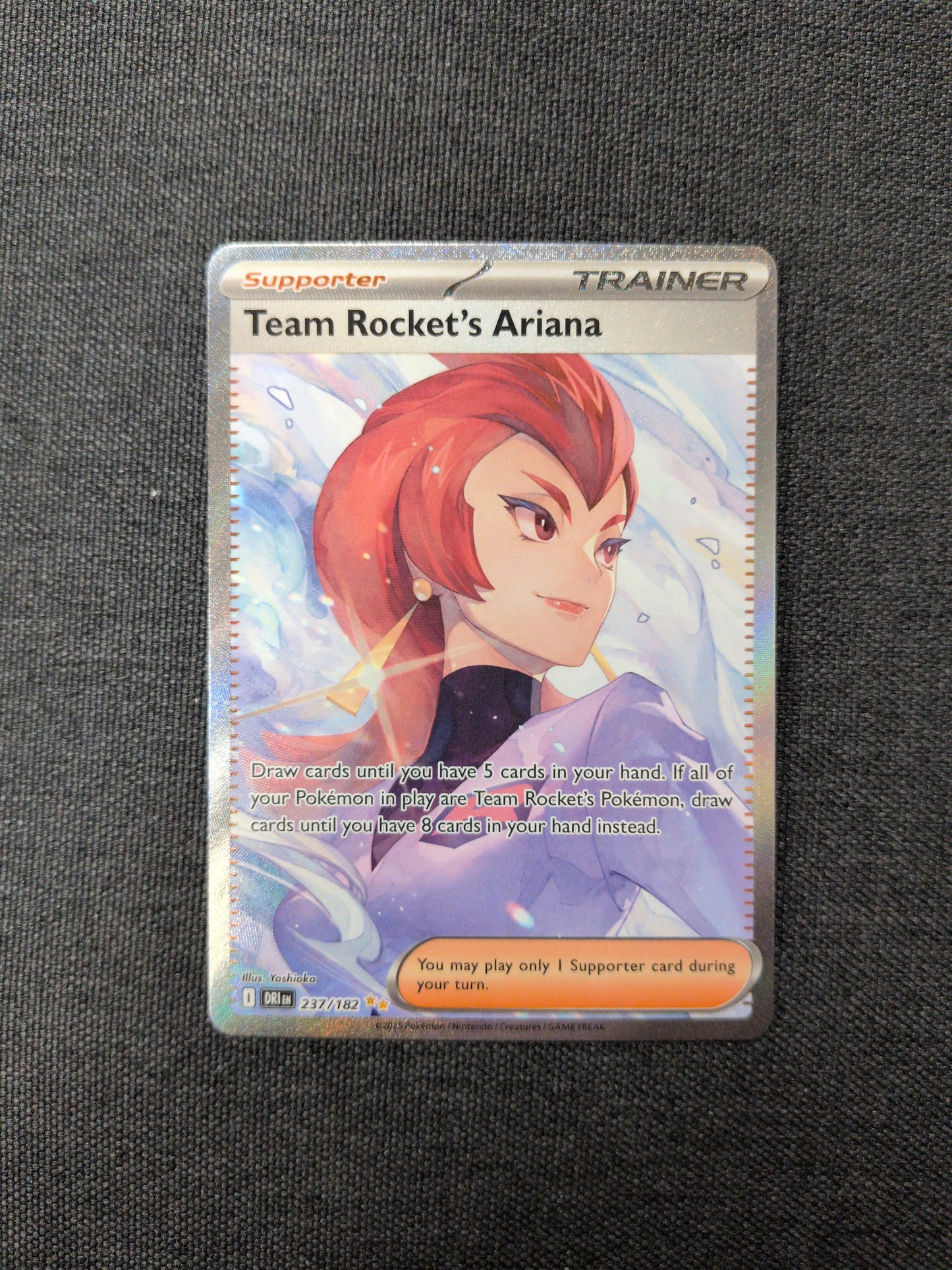 (DRI) Team Rocket's Ariana #237 NM