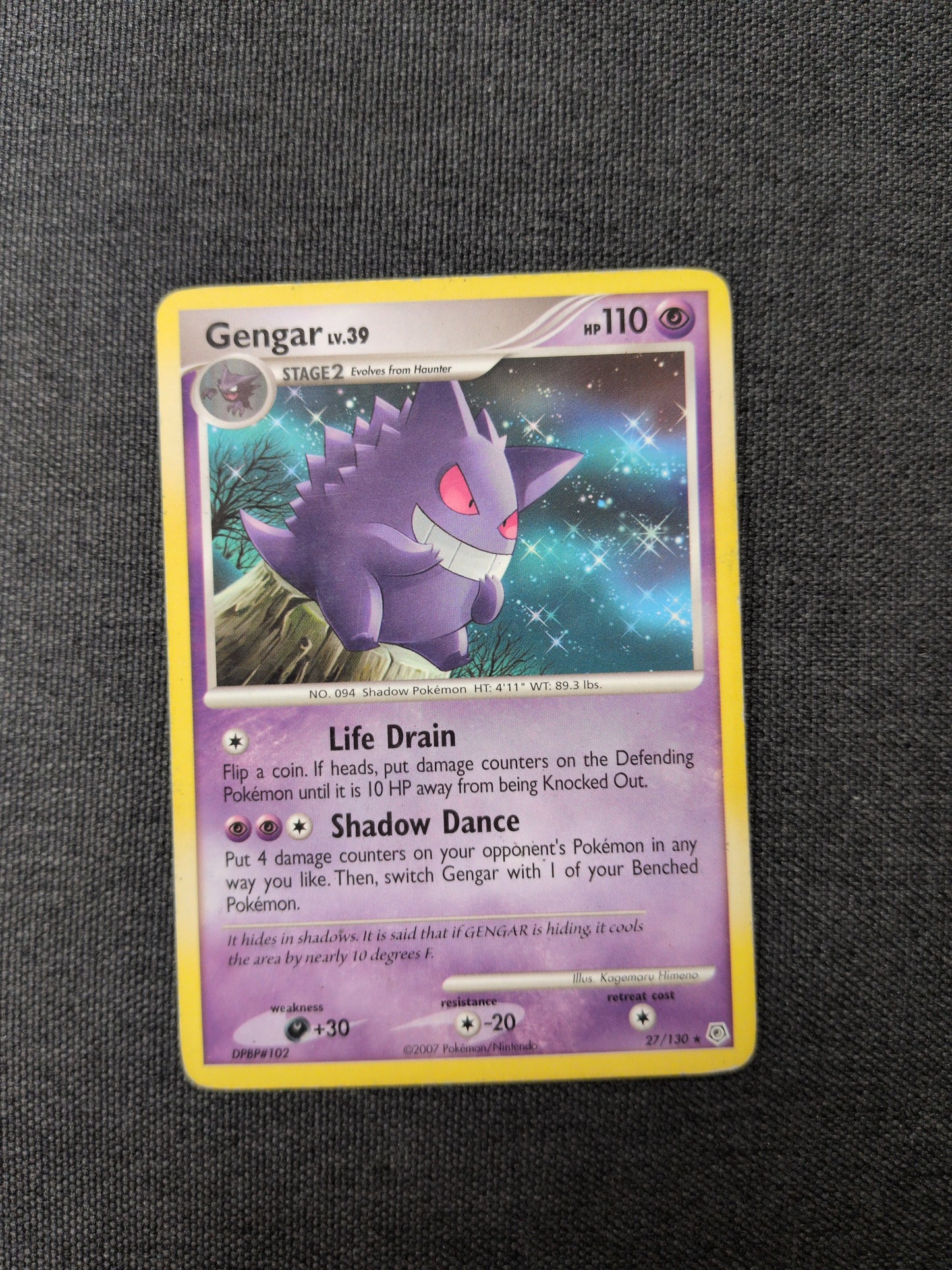 (DP) Gengar #27 HP