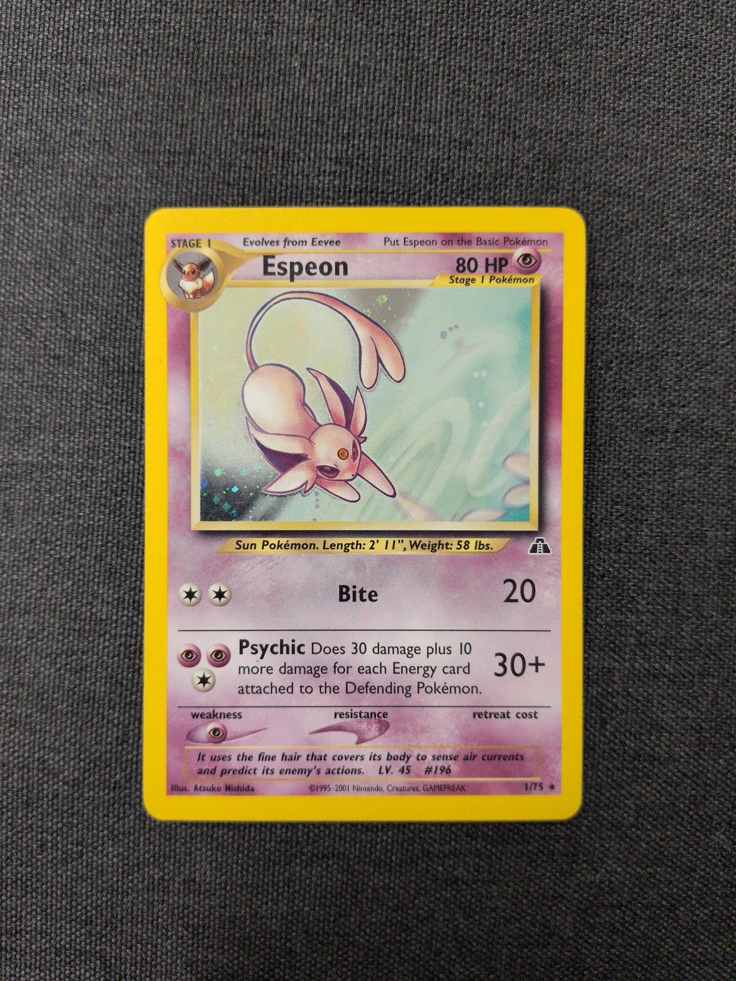 (N2) Espeon #001 LP