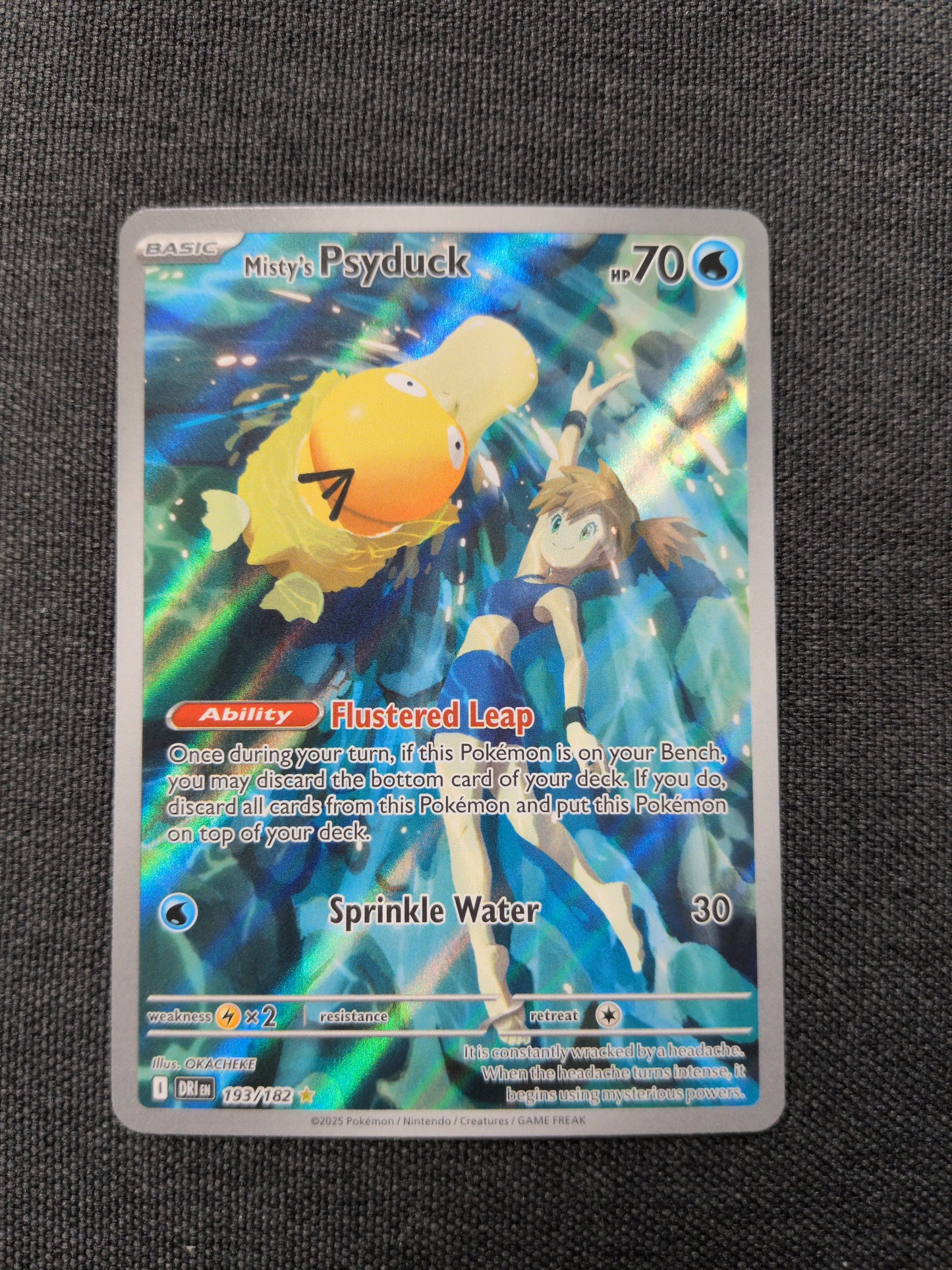 (DRI) Misty's Psyduck #193 NM