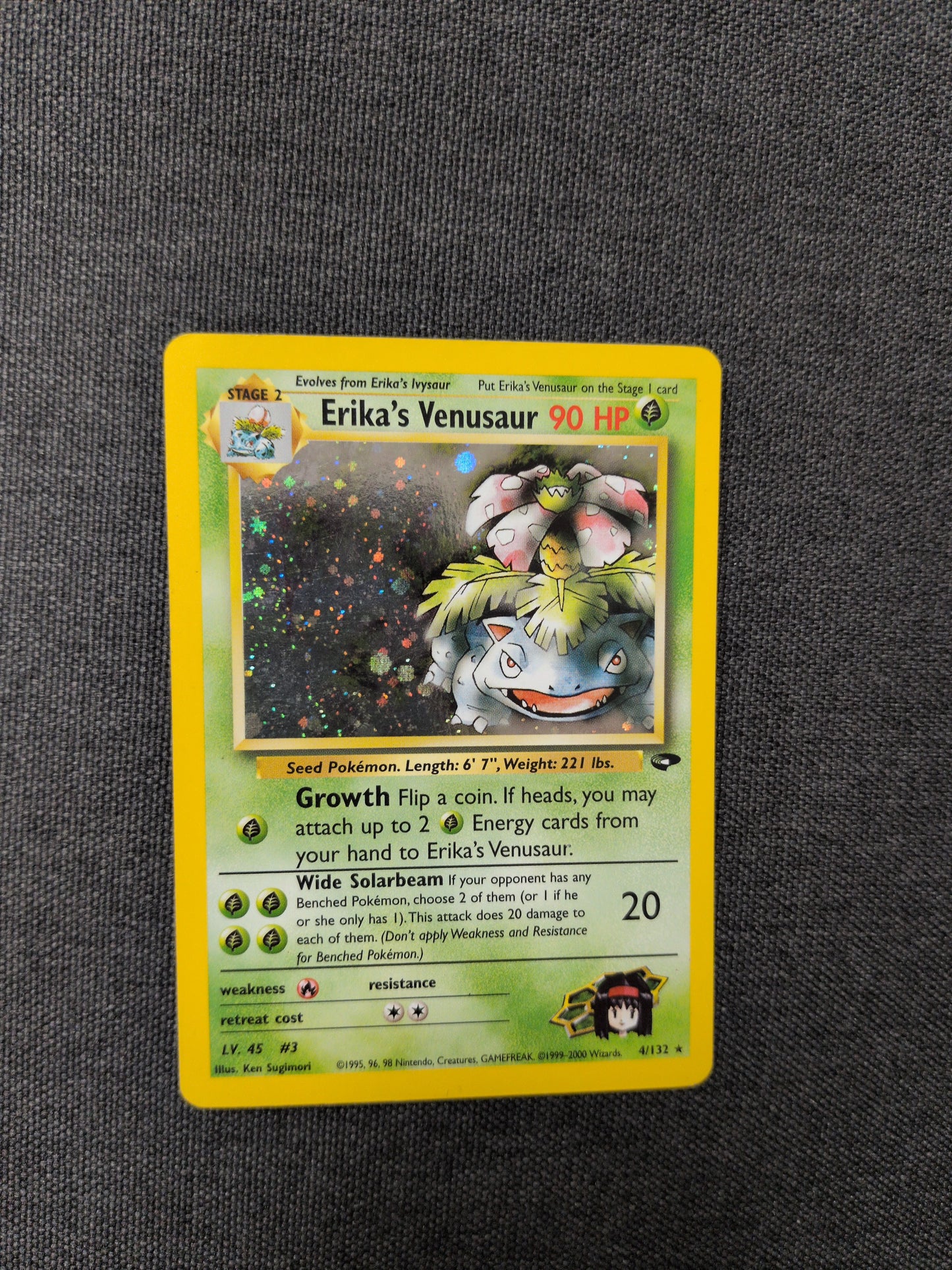 (GC) Erika's Venusaur #004 Holofoil LP