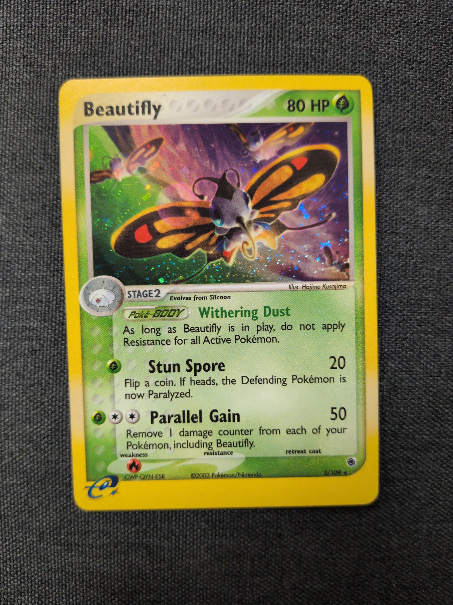 (RS) Beautifly Holofoil #002 NM