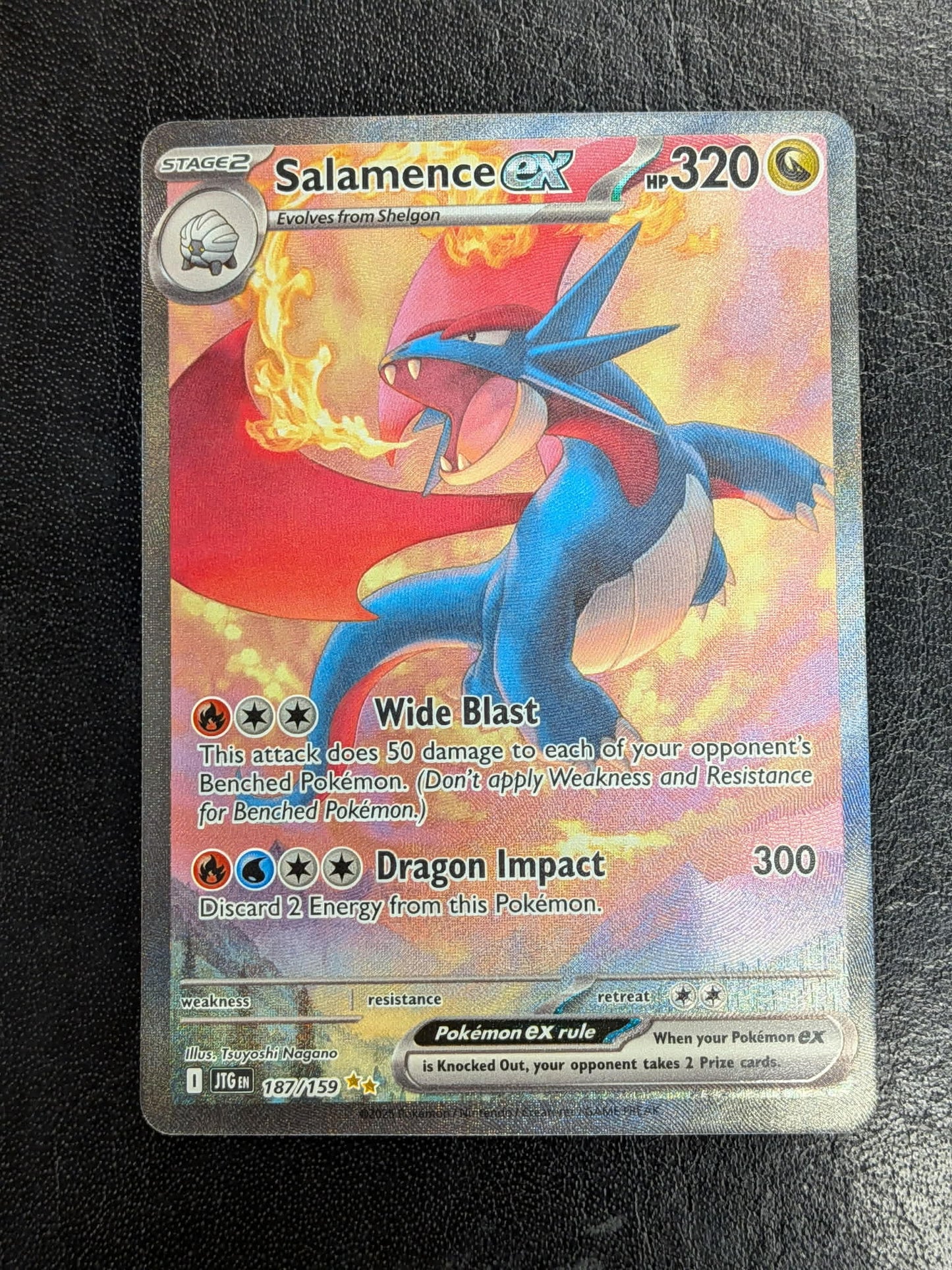 (Journey Together) Salamence ex SIR #187 - NM