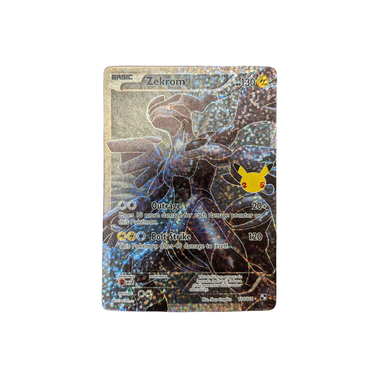 (CCC) Zekrom #114 NM