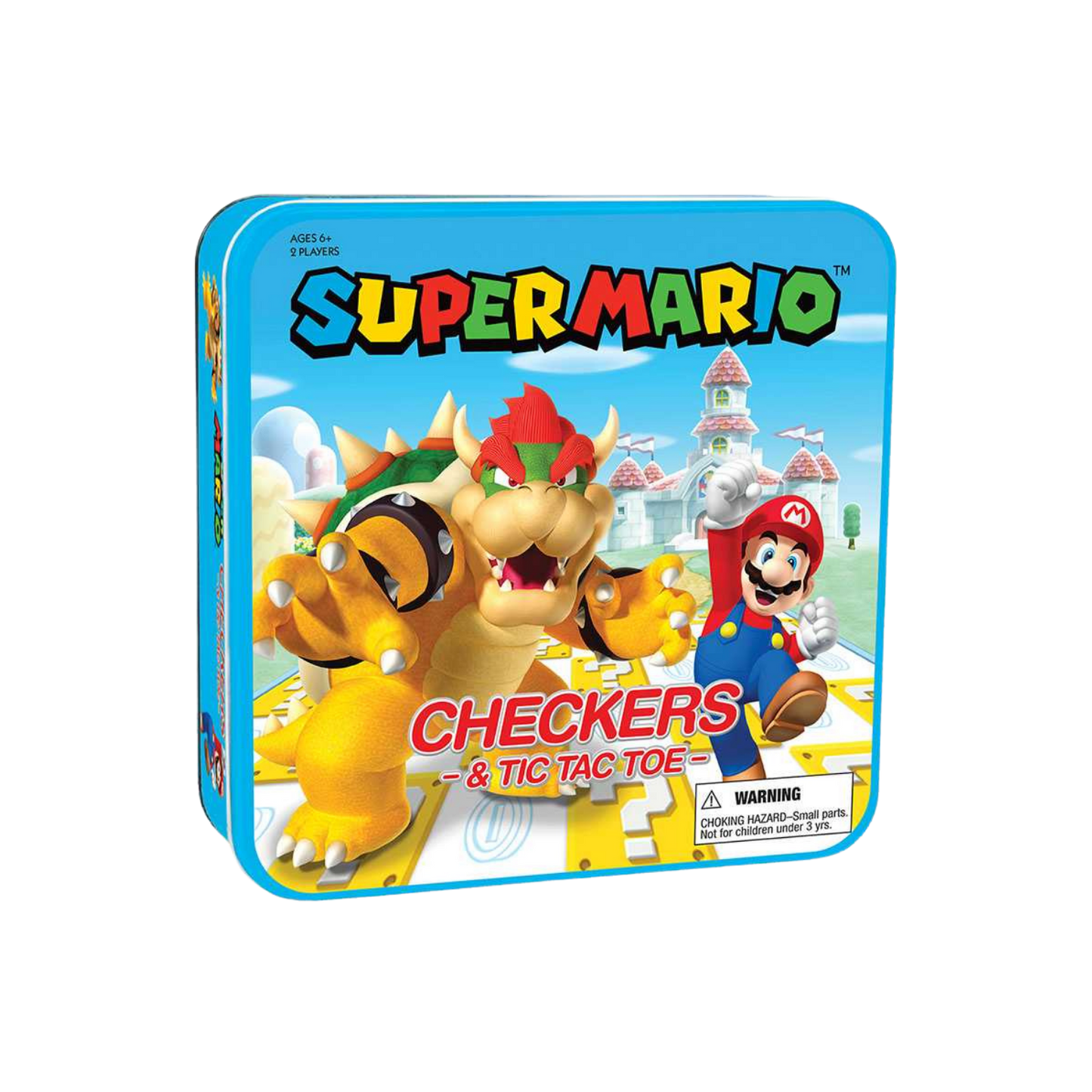 Checkers & Tic Tac Toe: Super Mario VS Bowser