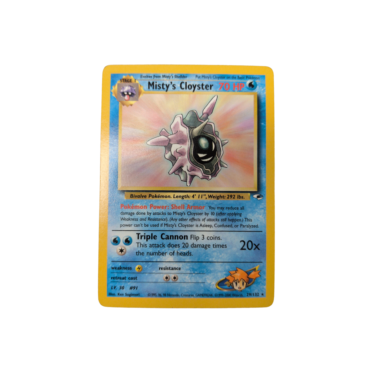 (G1) Misty's Cloyster #29 LP