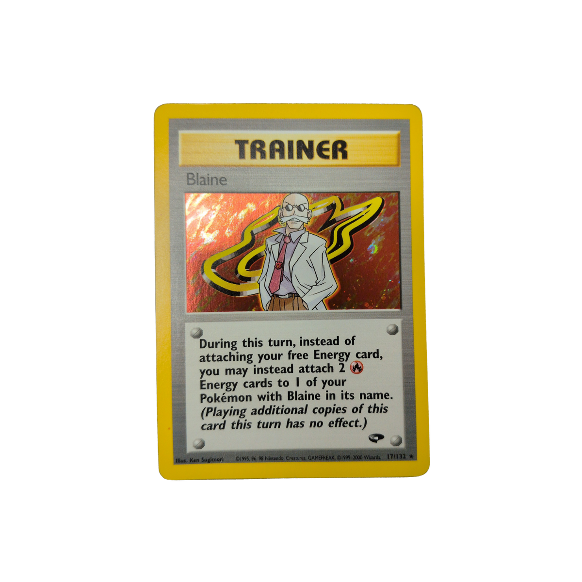 (G2) Blaine Holo #17 DMG