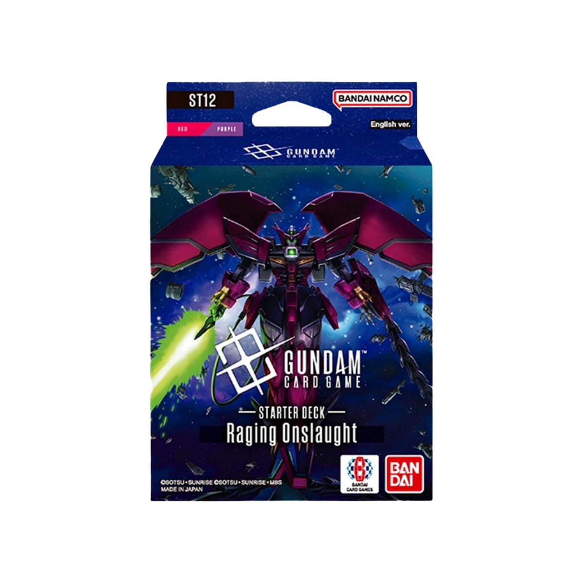 Gundam Starter Deck: ST12 Raging Onslaught