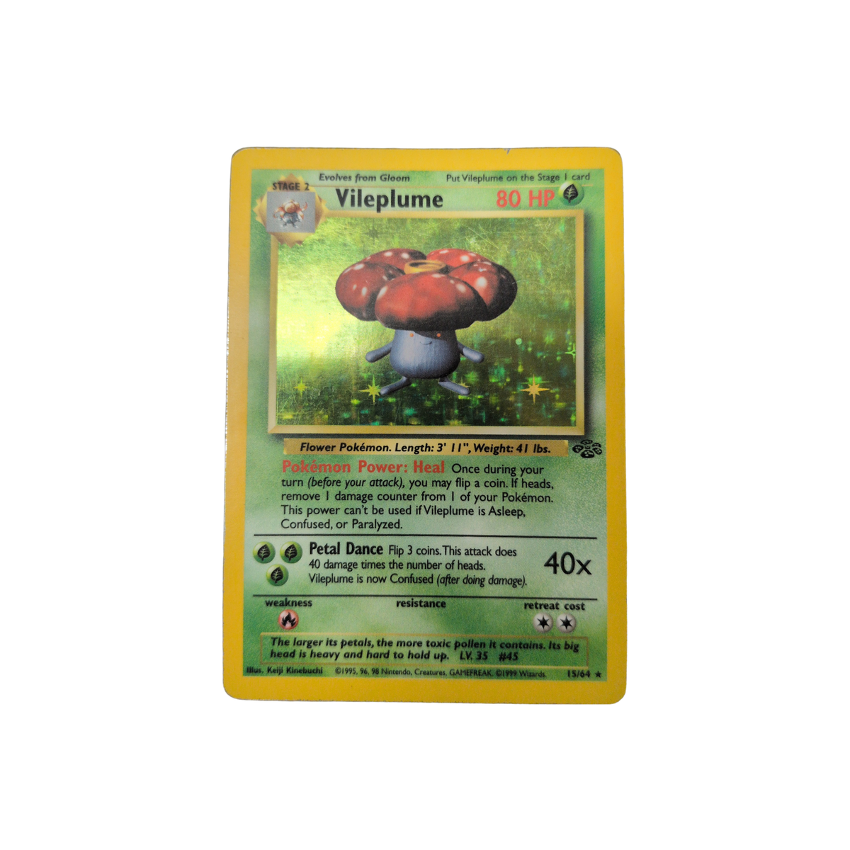 (JNG) Vileplume Holo #15 HP
