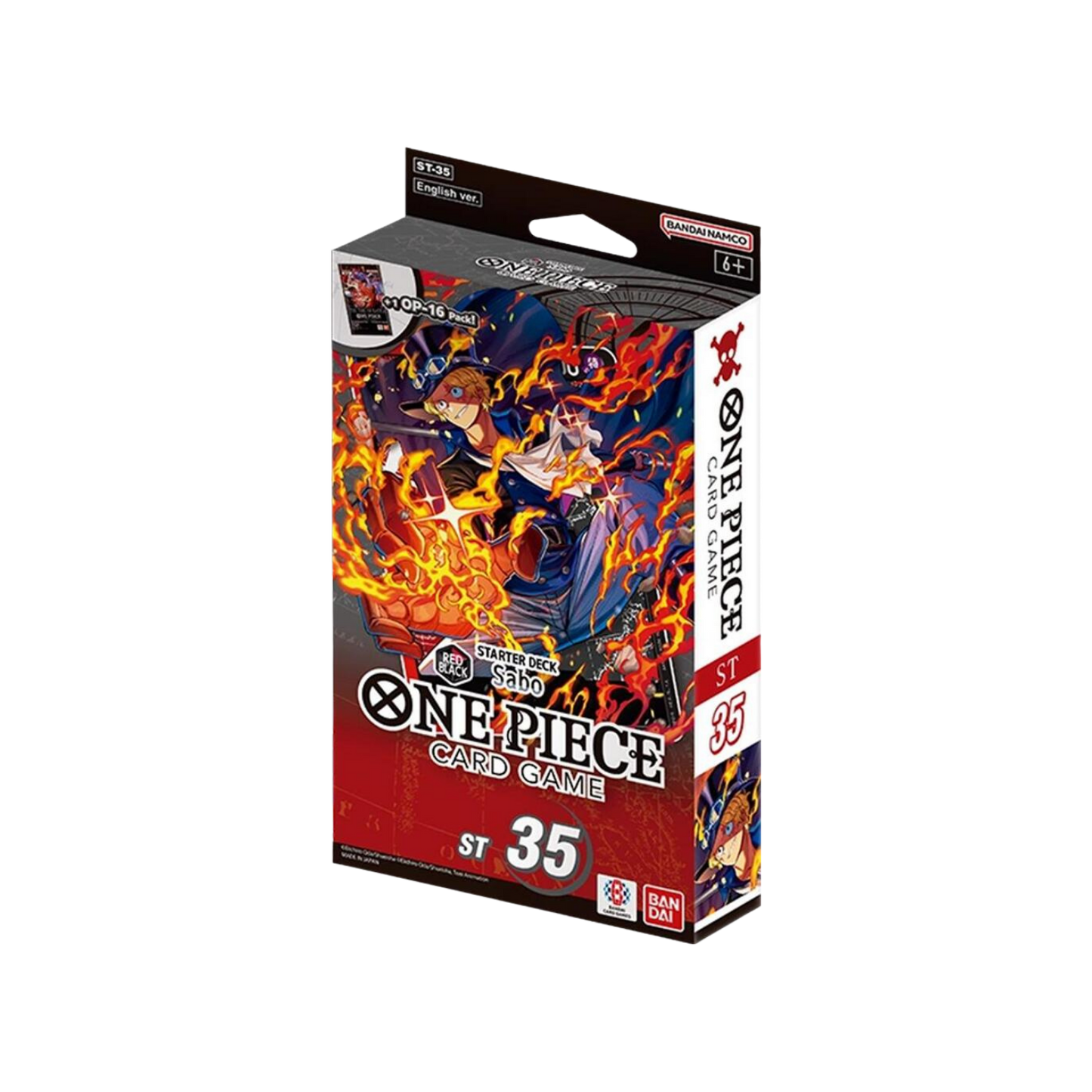 One Piece Starter Deck 35: Red/Black Sabo