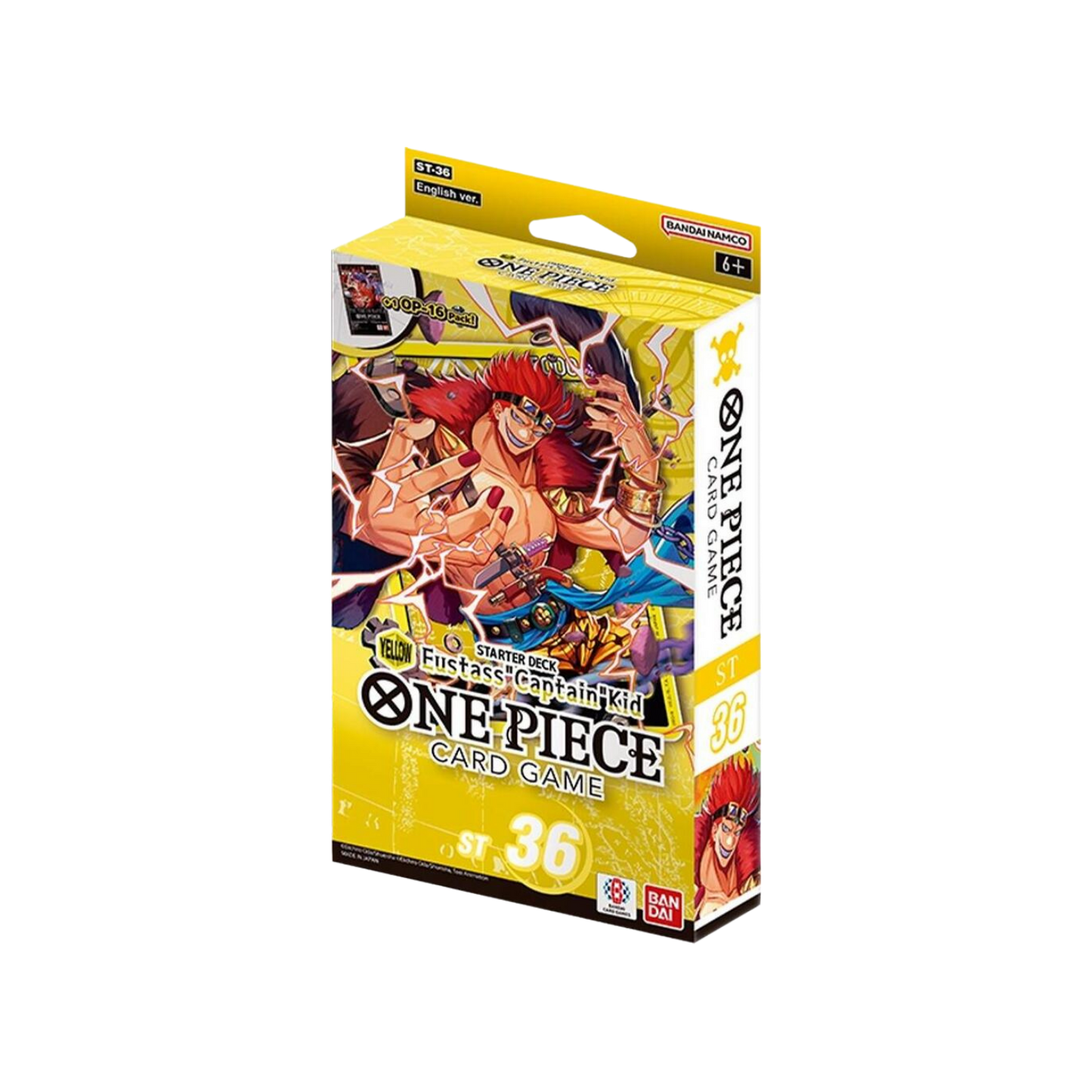 One Piece Starter Deck 36: Yellow Eustass Captain Kid