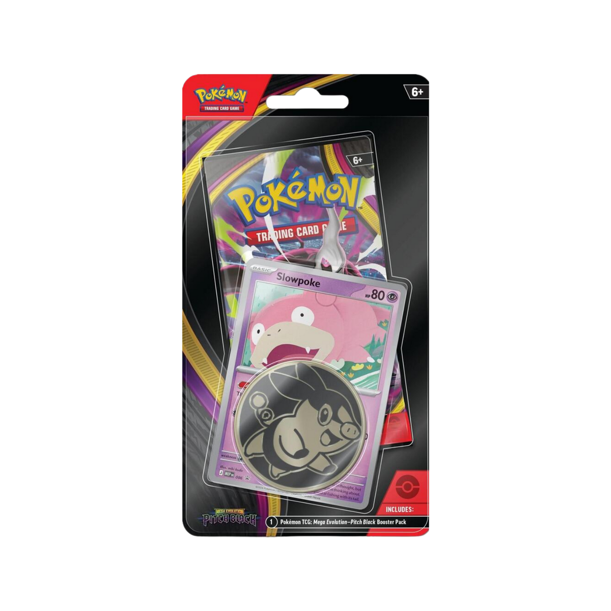 Pokemon Pitch Black Checklane Blister (Slowpoke)