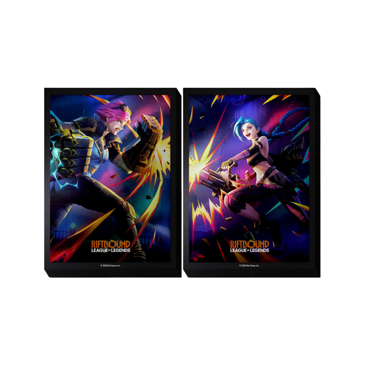 Riftbound: League of Legends Sleeves - Vi vs Jinx