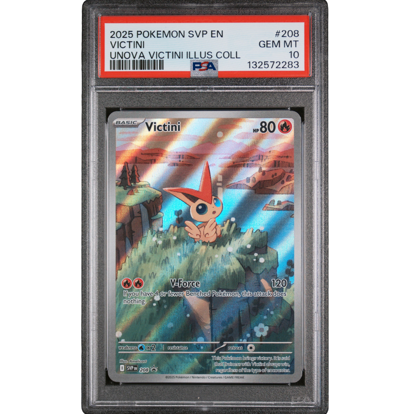 (SVP) Victini Promo #208 PSA 10 Gem Mint