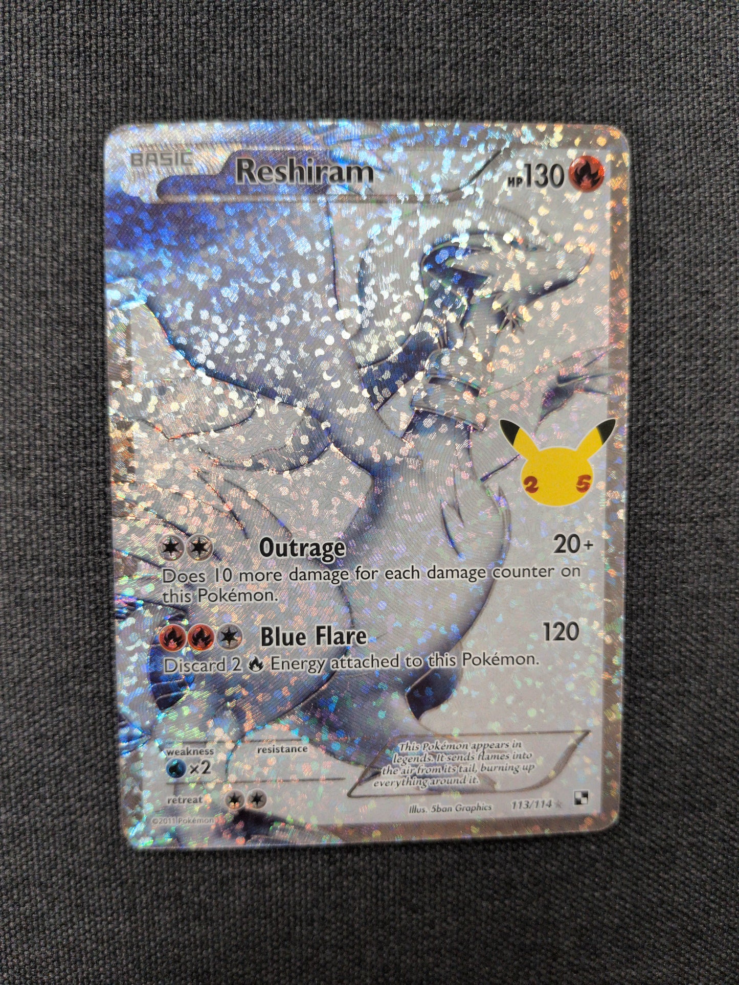 (CCC) Reshiram #113 NM