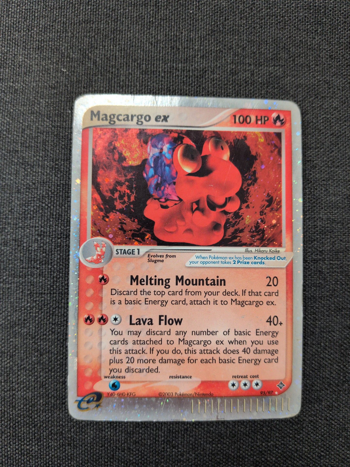 (DR) Magcargo EX #95 DMG