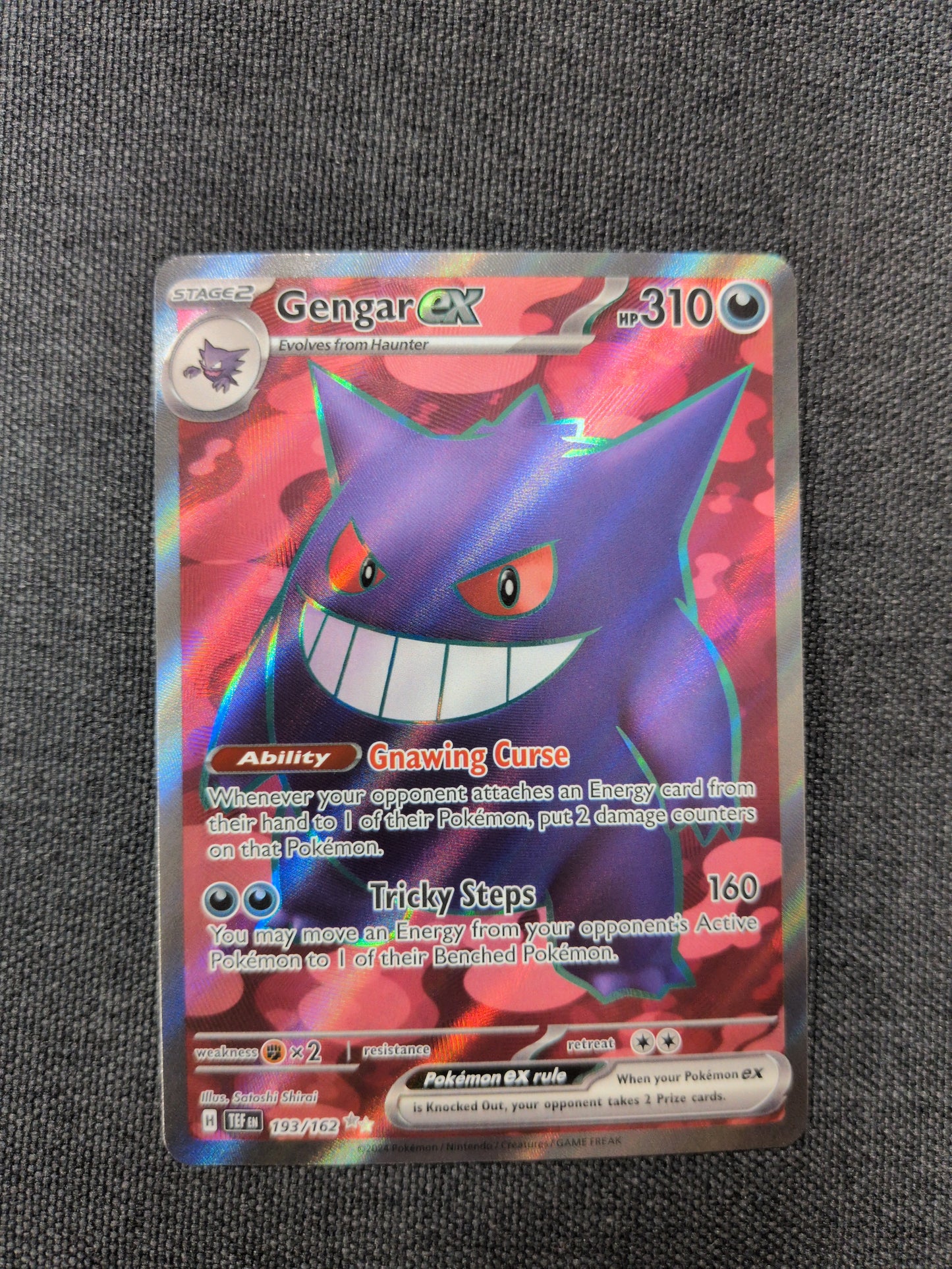 (TEF) Gengar EX #193 NM