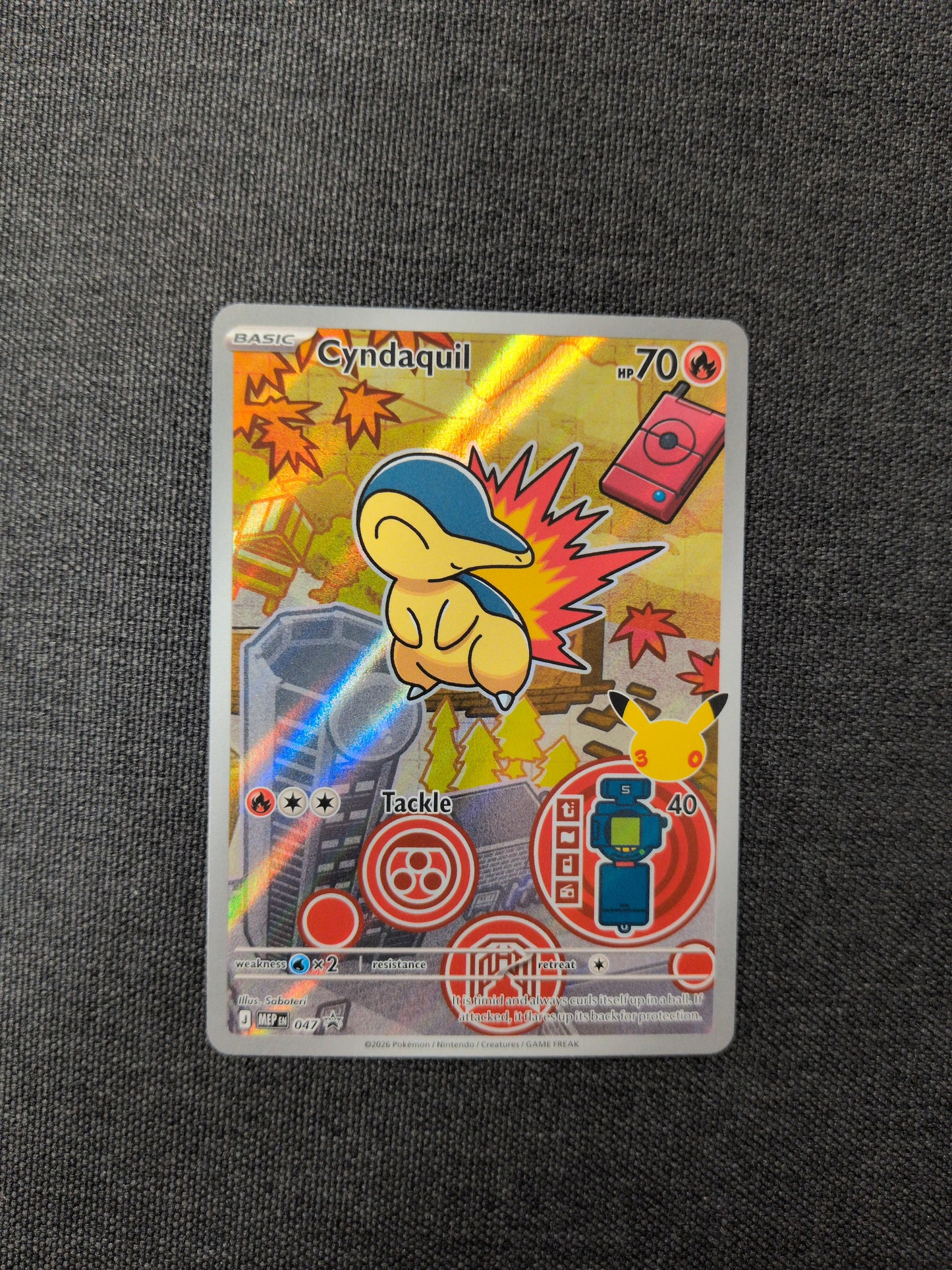 (MEP) Cyndaquil #47 NM