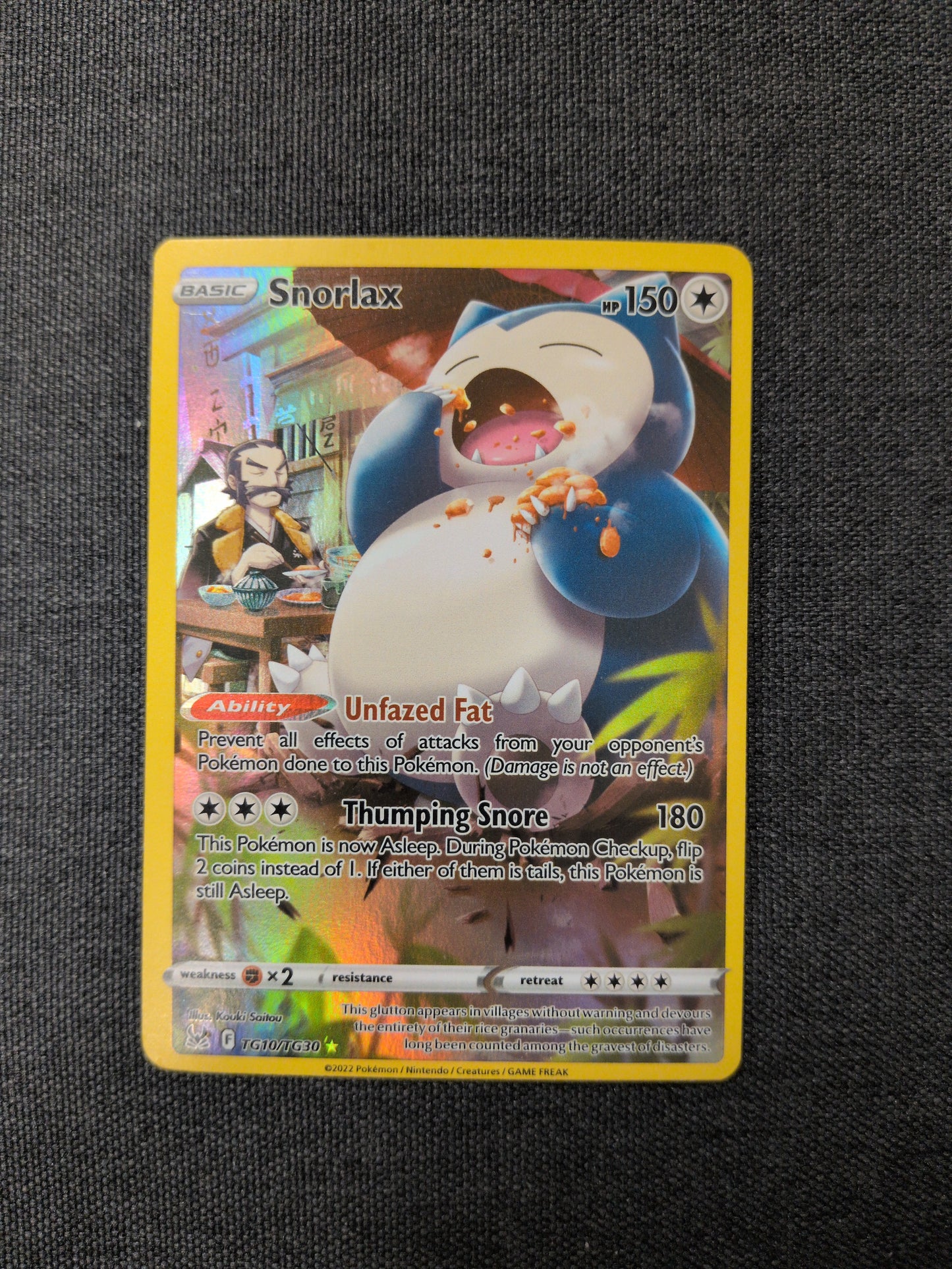(LOR) Snorlax #TG10 LP