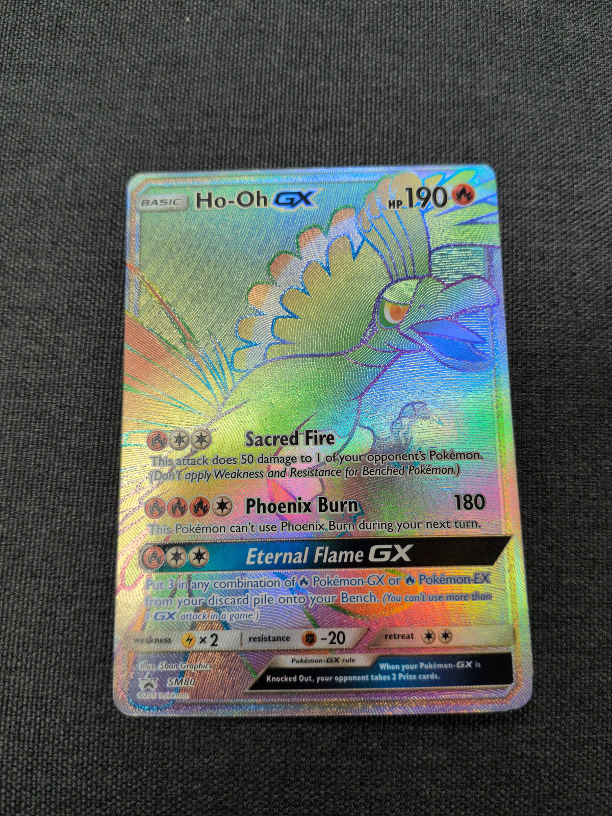 (Promo) Ho-Oh GX #SM80 LP