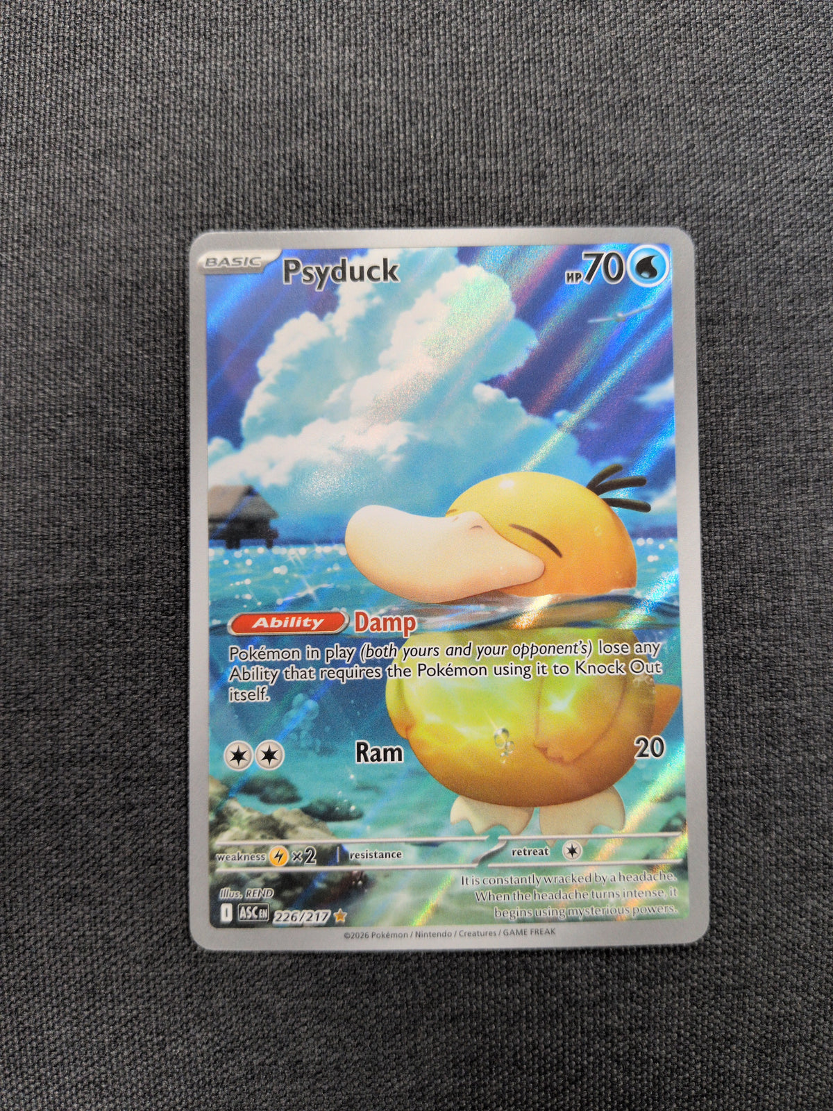 (ASC) Psyduck IR #226 NM