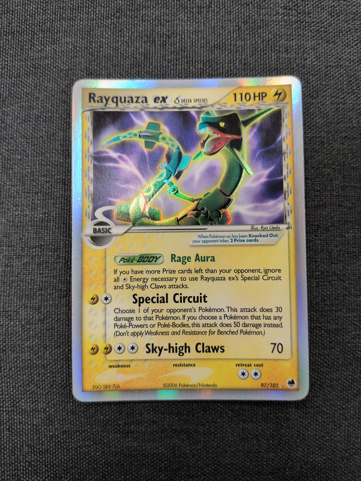 (DF) Rayquaza EX Delta Species #97 LP