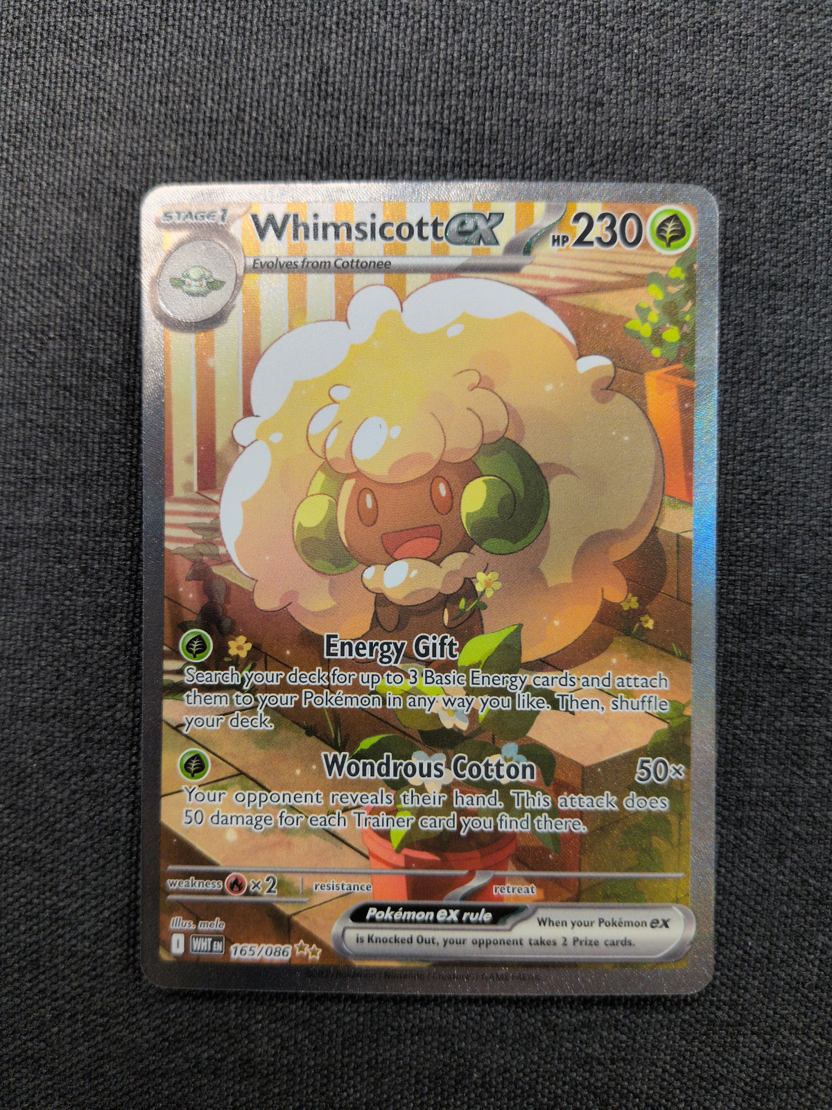 (WHT) Whimsicott EX #165