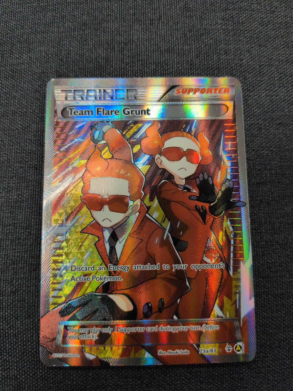 (Promo) Team Flare Grunt Alternate Art Promo #73a LP