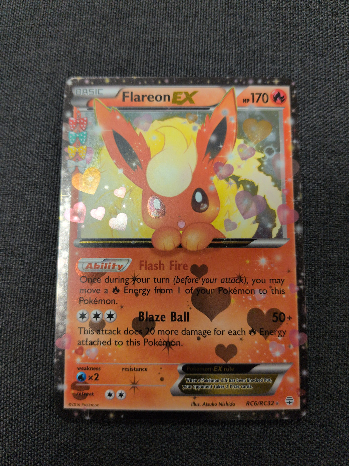 (GEN) Flareon EX #RC6 NM