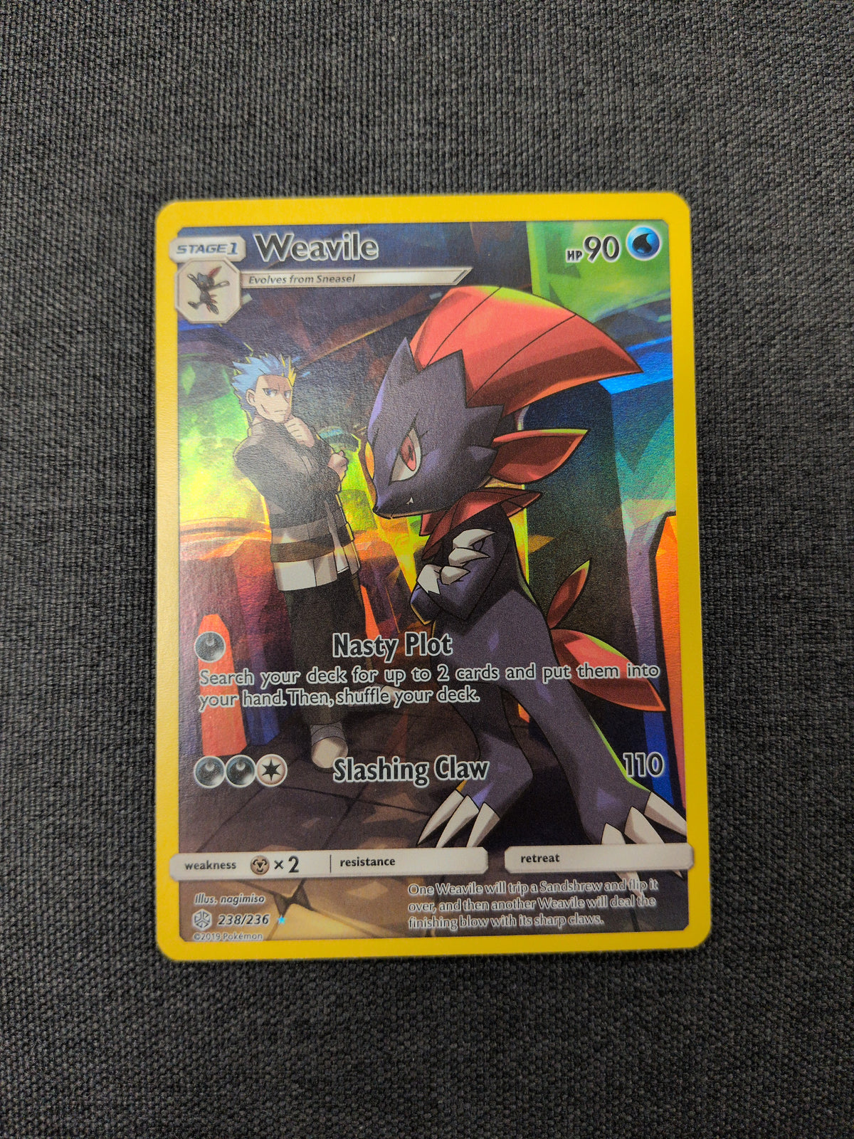 (SM12) Weavile #238 LP