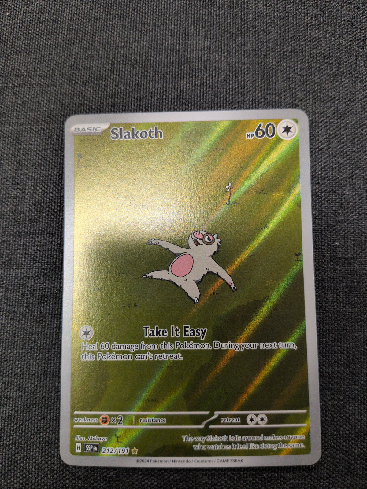(SSP) Slakoth #212 NM