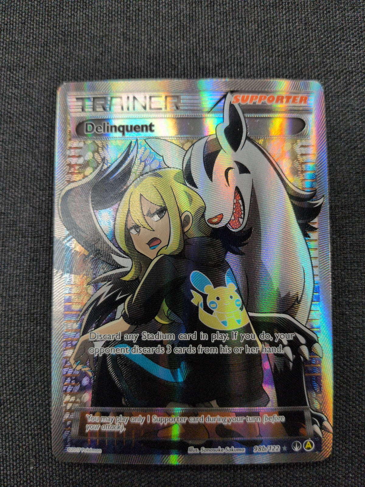 (Promo) Delinquent Alternate Art Promo #98b NM