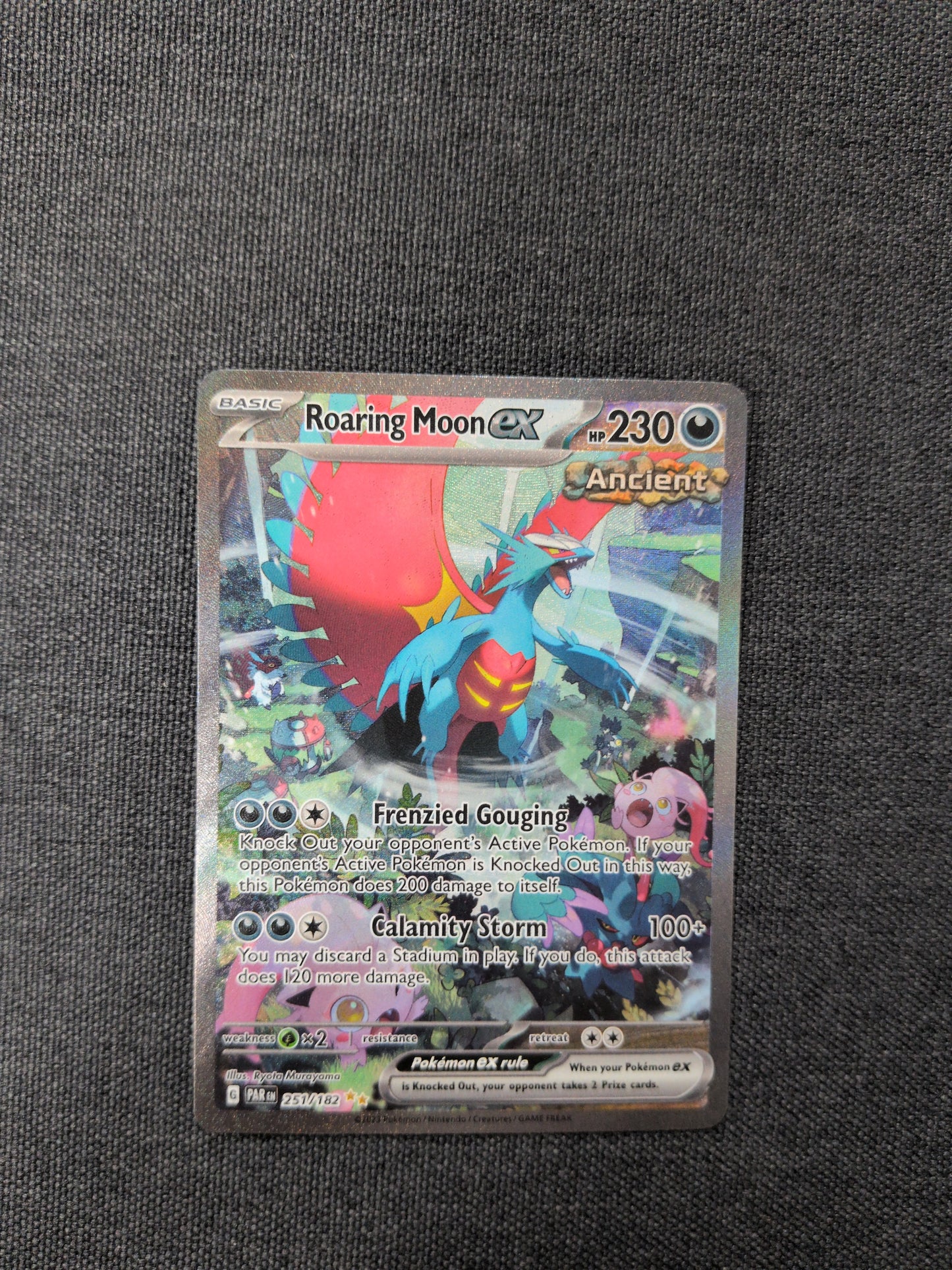 (PAR) Roaring Moon EX #251 NM