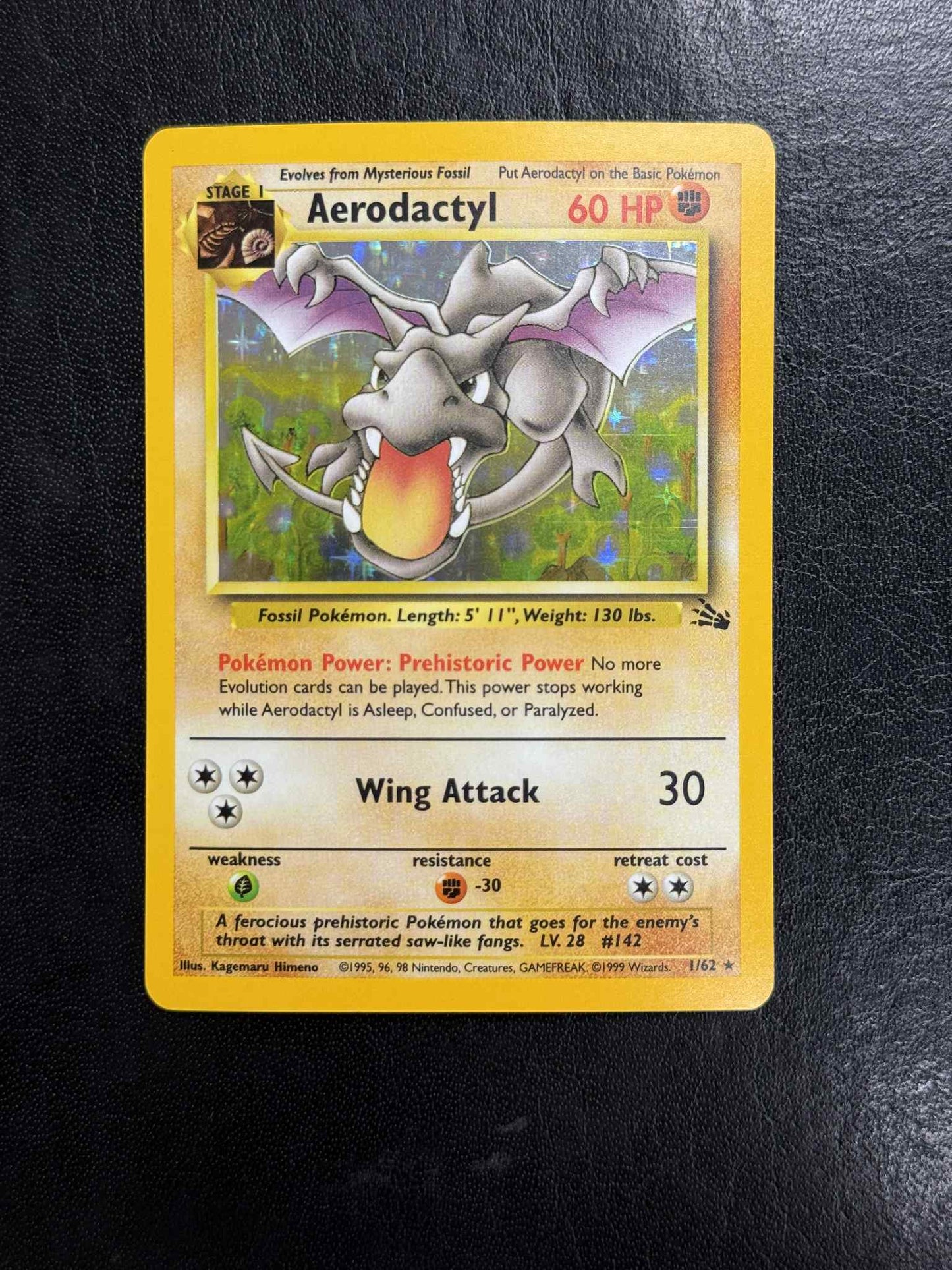 Aerodactyl Holo Fossil #1 - NM
