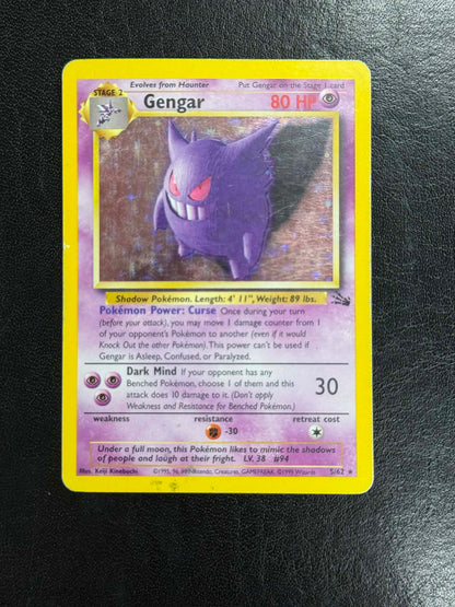 (Fossil) Gengar Holo Unlimited #5 - HP
