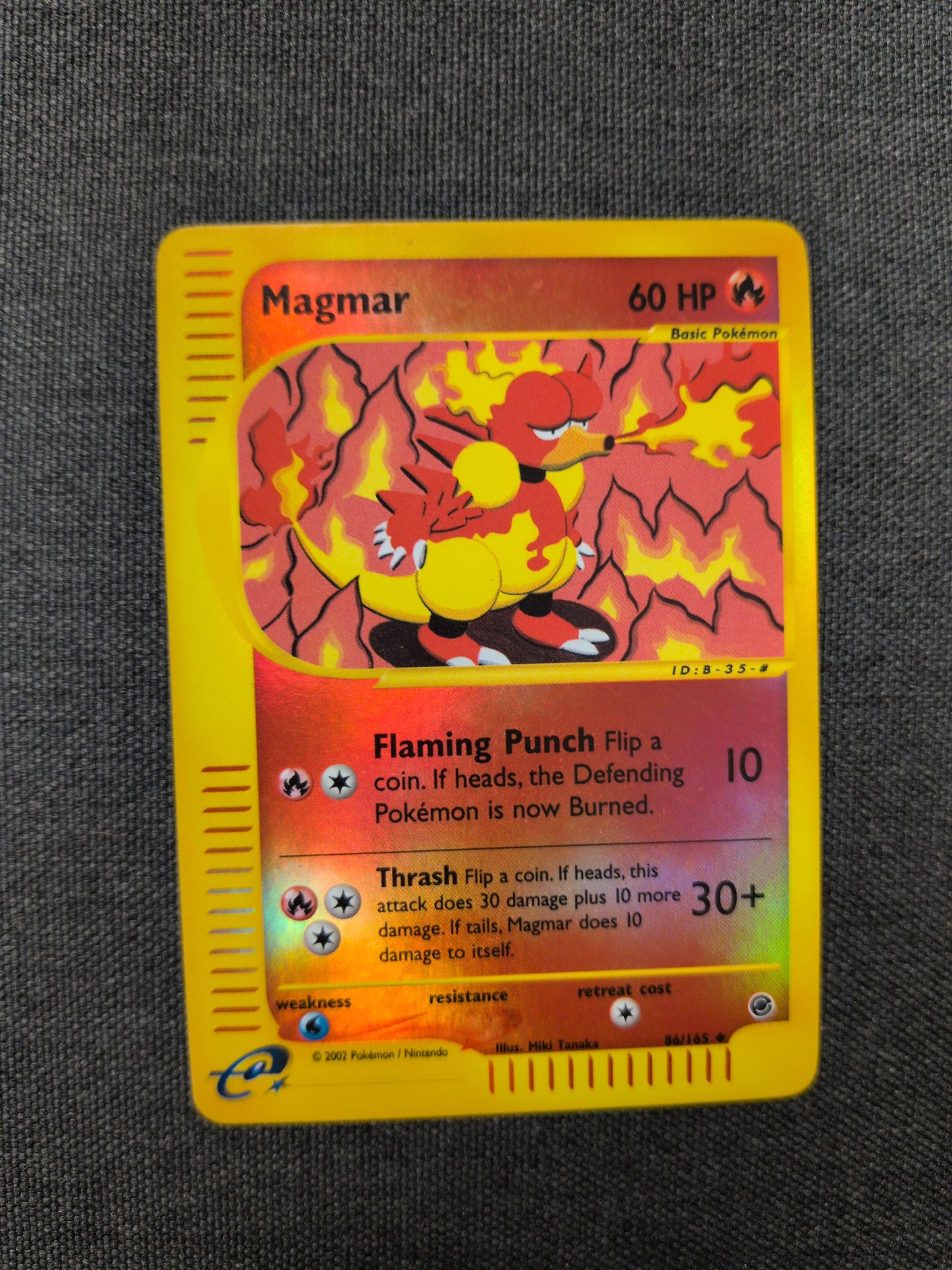(EX) Magmar Reverse Holo #86 LP