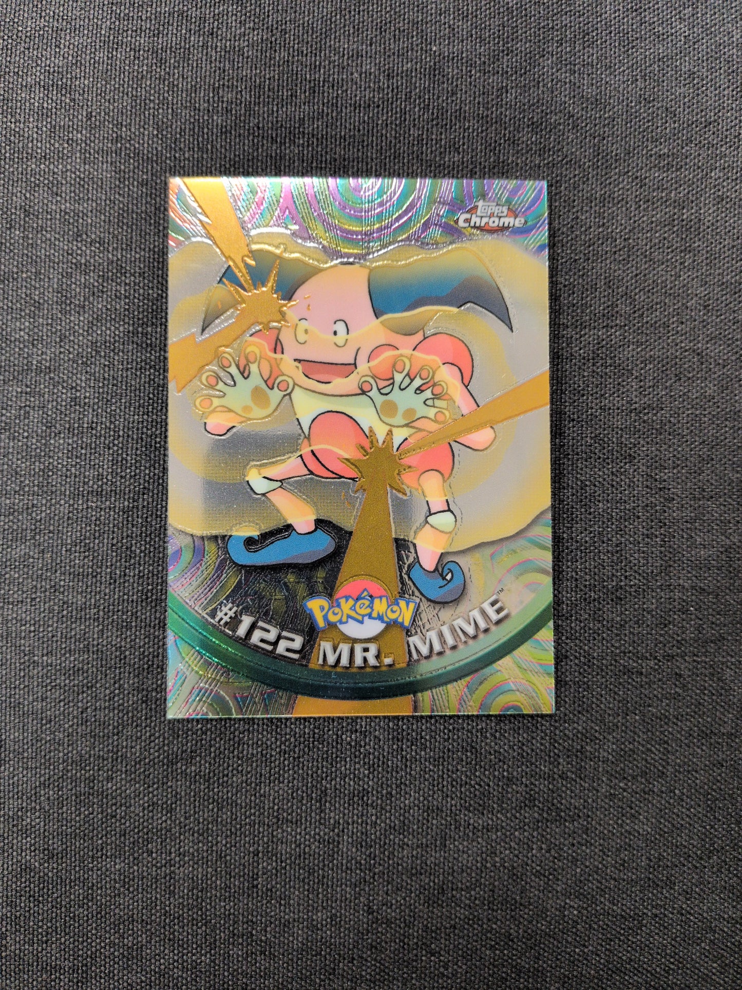 Topps Chrome Mr Mime Holo #122 LP