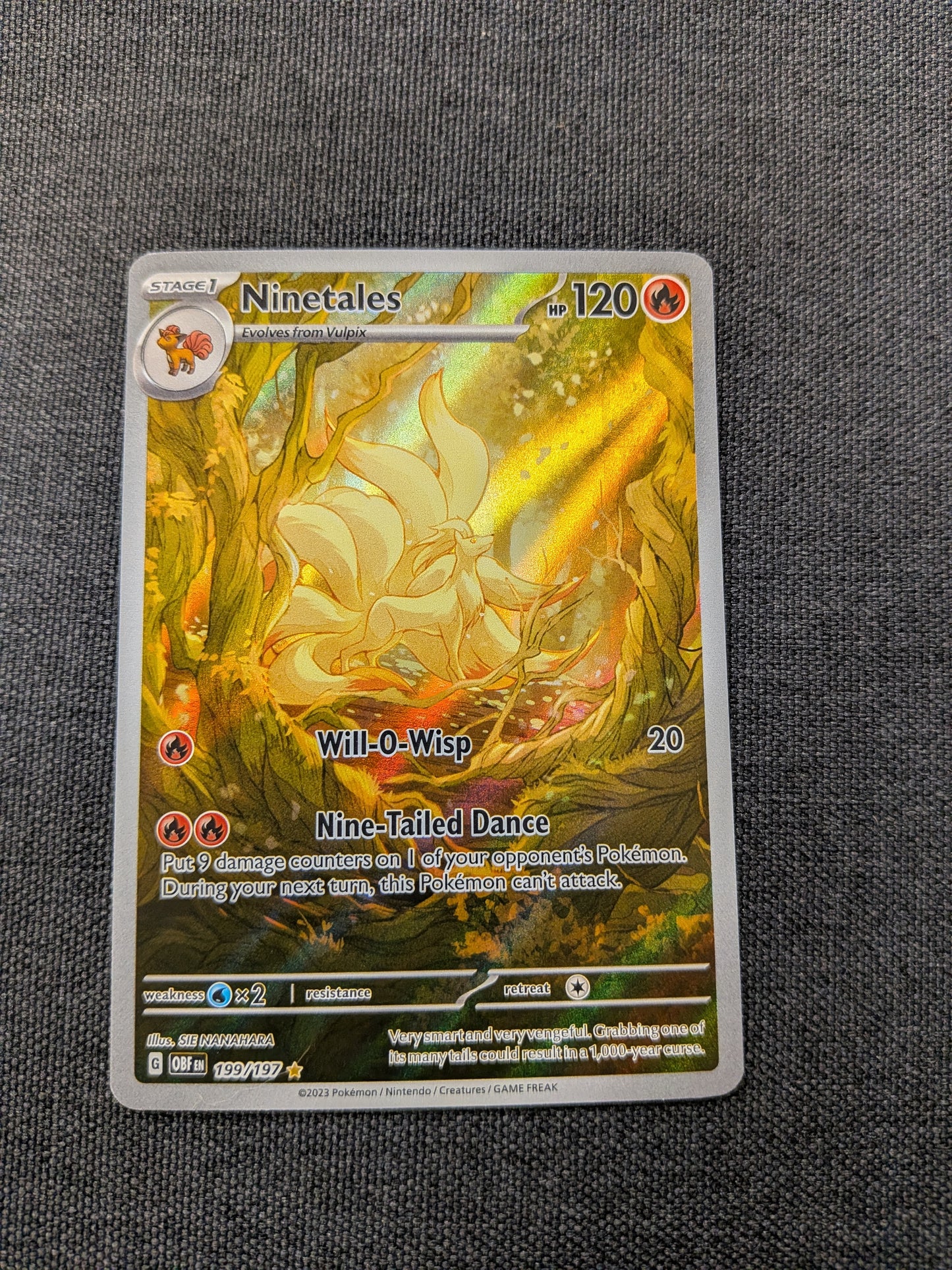 (OBF) Ninetales #199 LP
