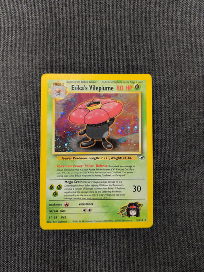(G1) Erika's Vileplume Holofoil #005 LP